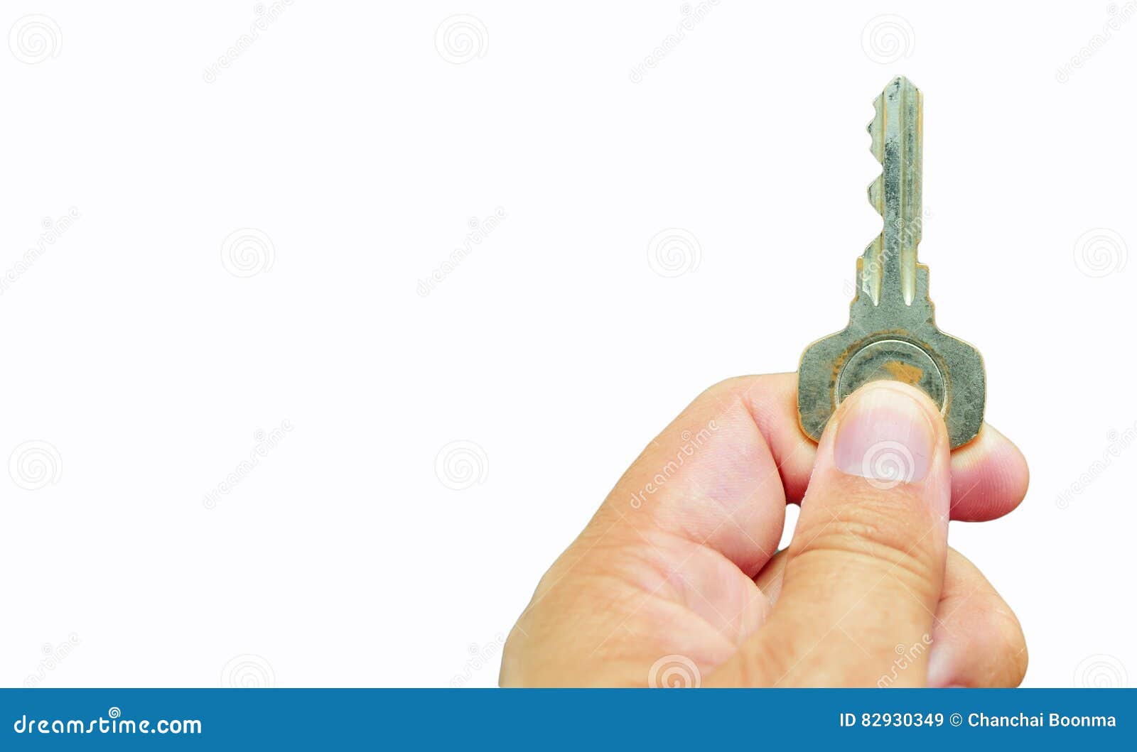 Hand holding key stock image. Image of human, person 82930349