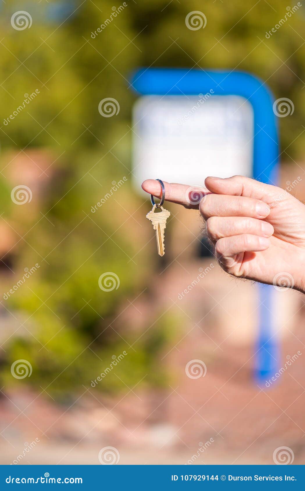 Handing Over Key for New House Stock Photo - Image of banking, buying