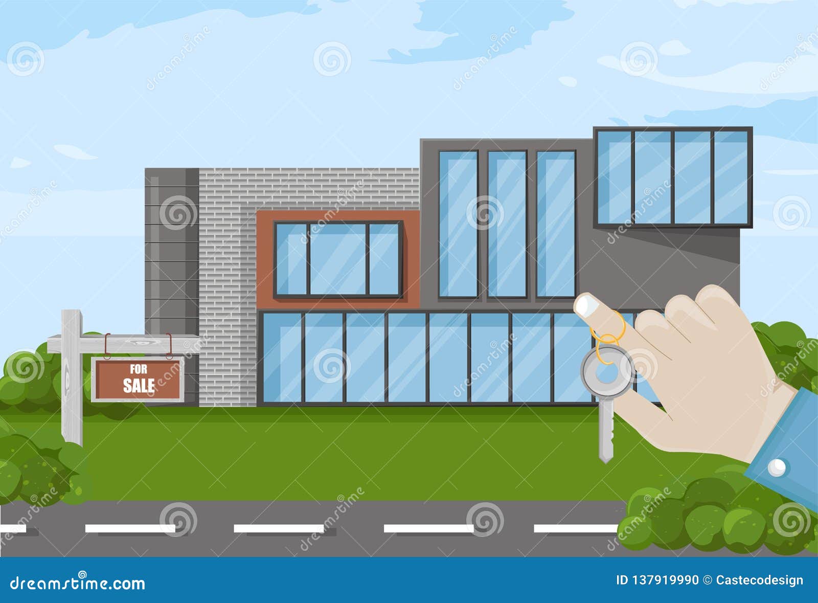 Free House For Sale Template from thumbs.dreamstime.com