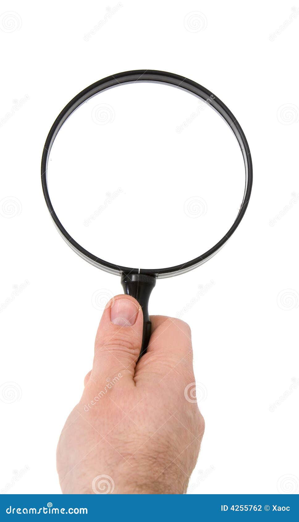 Hand Holding Magnifying Glass Stock Photo Image of focus, enlarge