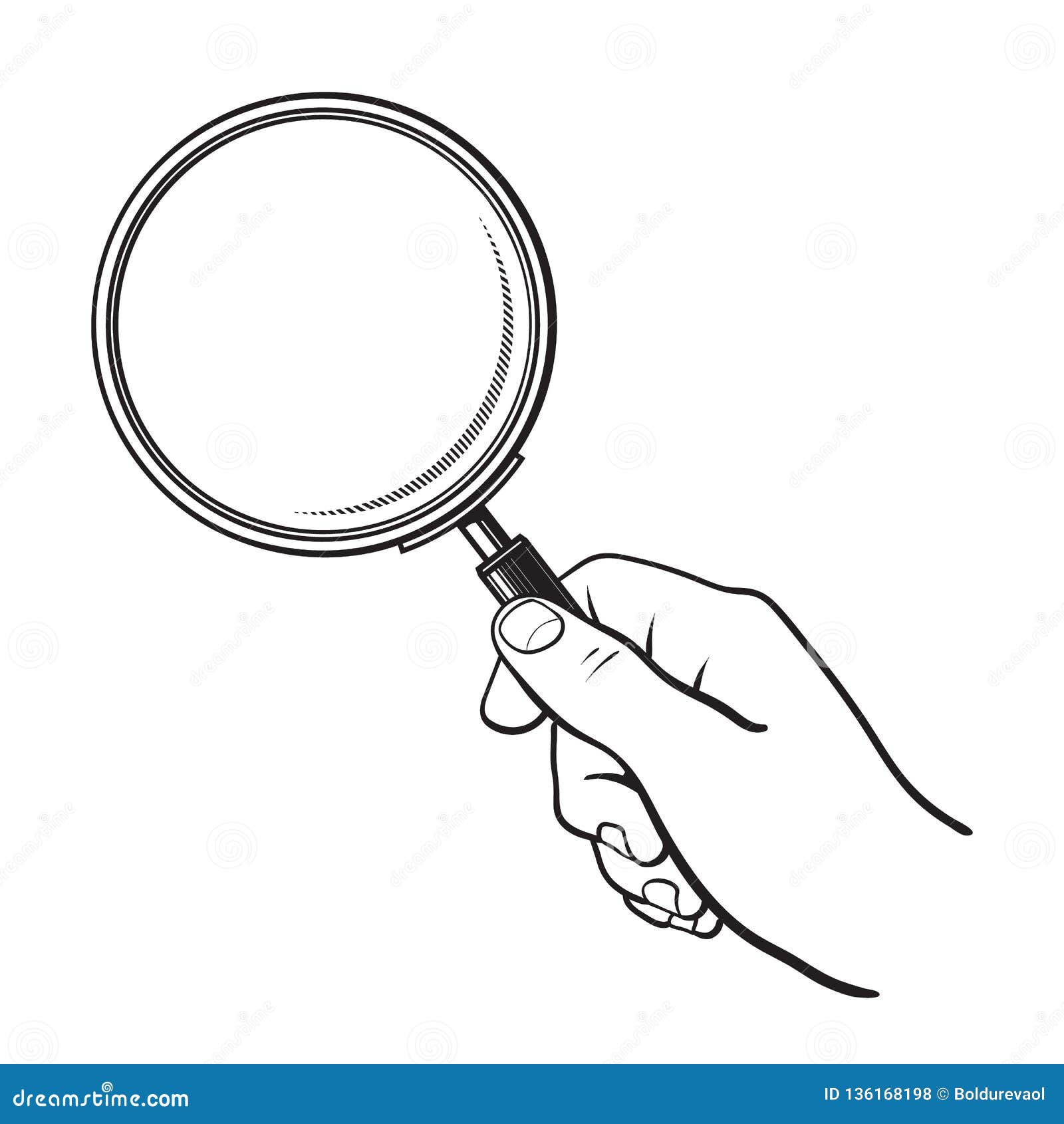 Magnifying Glass Doodle Sketch Vector Stock Illustration - Download Image  Now - Magnifying Glass, Drawing - Activity, Loupe - iStock
