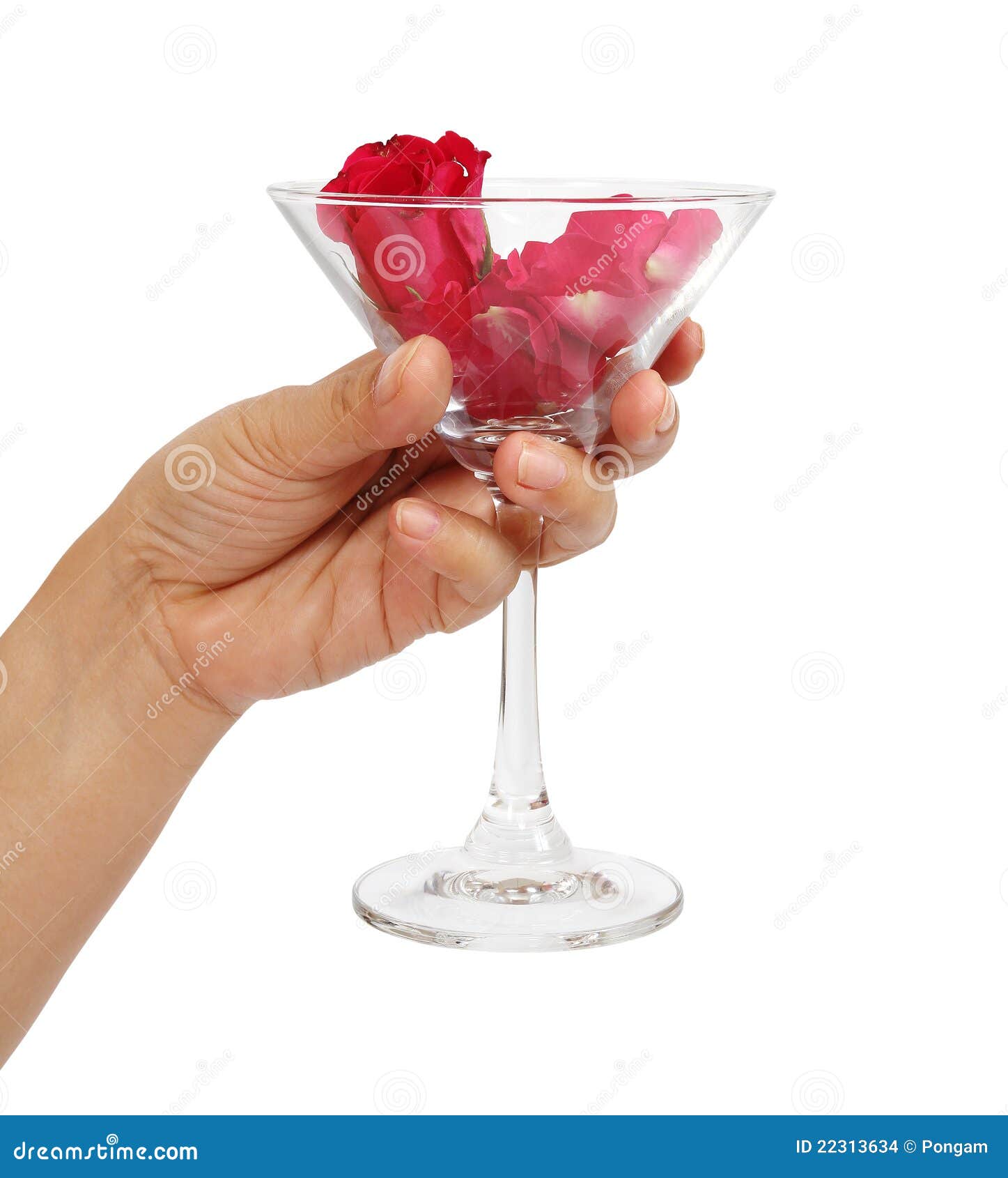 How to Hold a Cocktail Glass