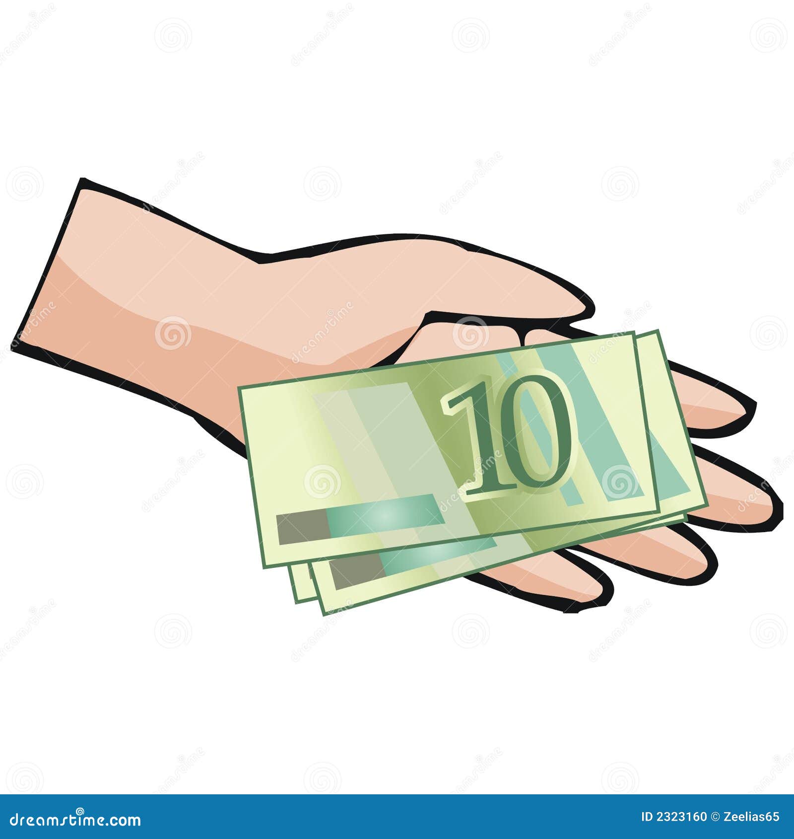 clipart money hand - photo #3