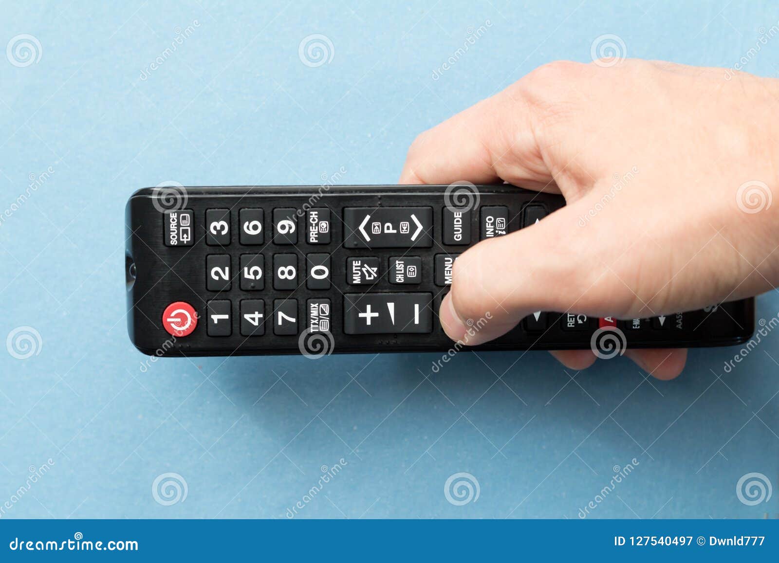Hand Holding Remote Control Stock Image Image of technology, hand
