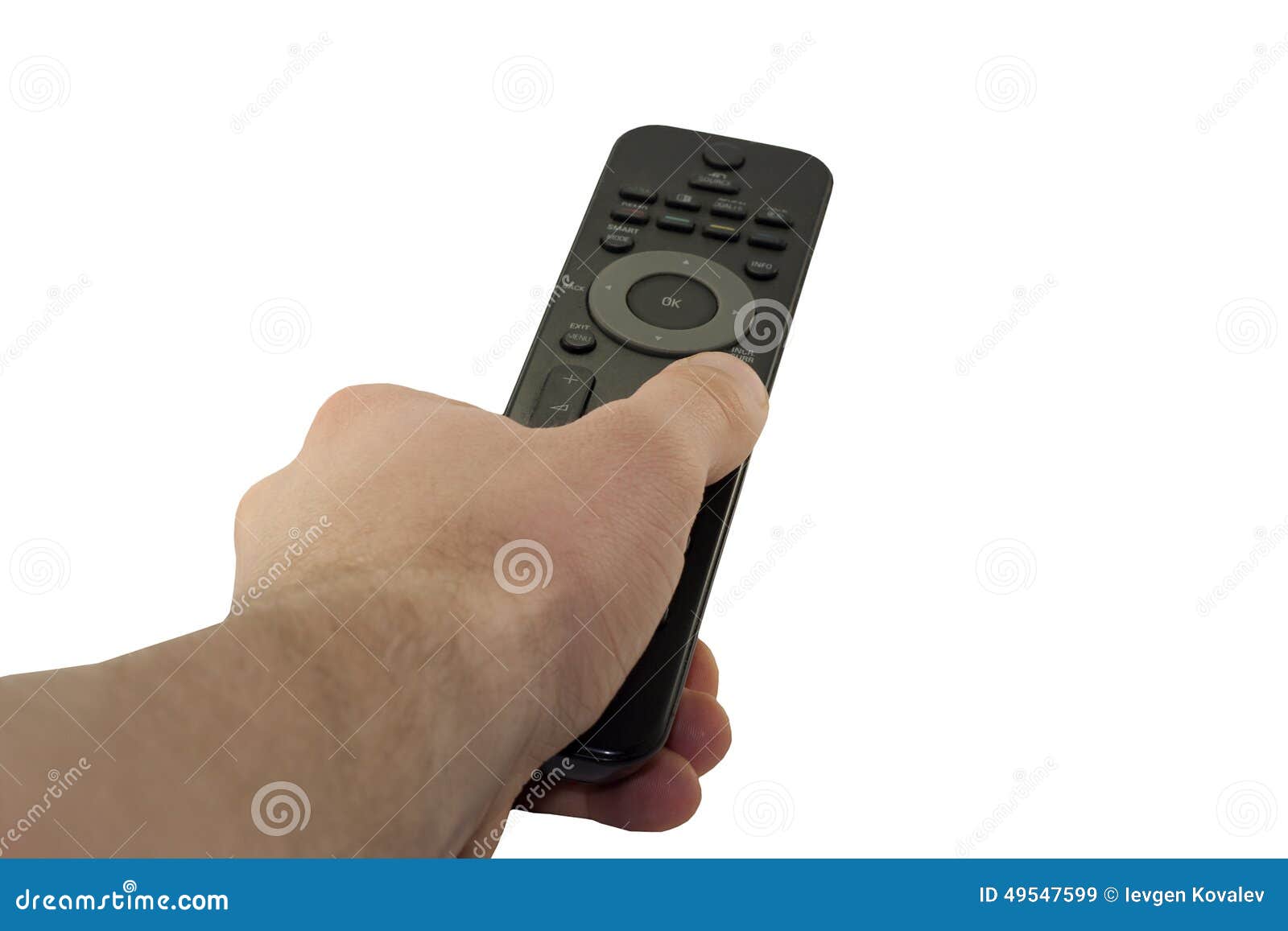 Hand Holding a Remote Control Stock Image Image of control, concept