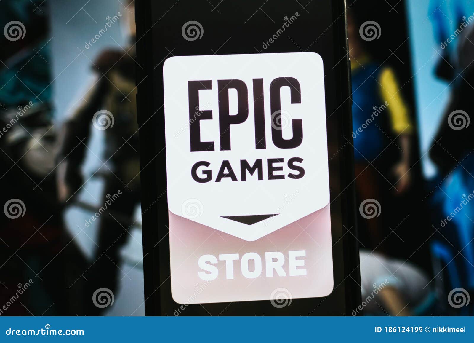 Brazil. 2nd May, 2023. In this photo illustration, the Epic Games logo is  displayed on a smartphone screen, next to a login screen, with email,  password and sign in. (Credit Image: ©