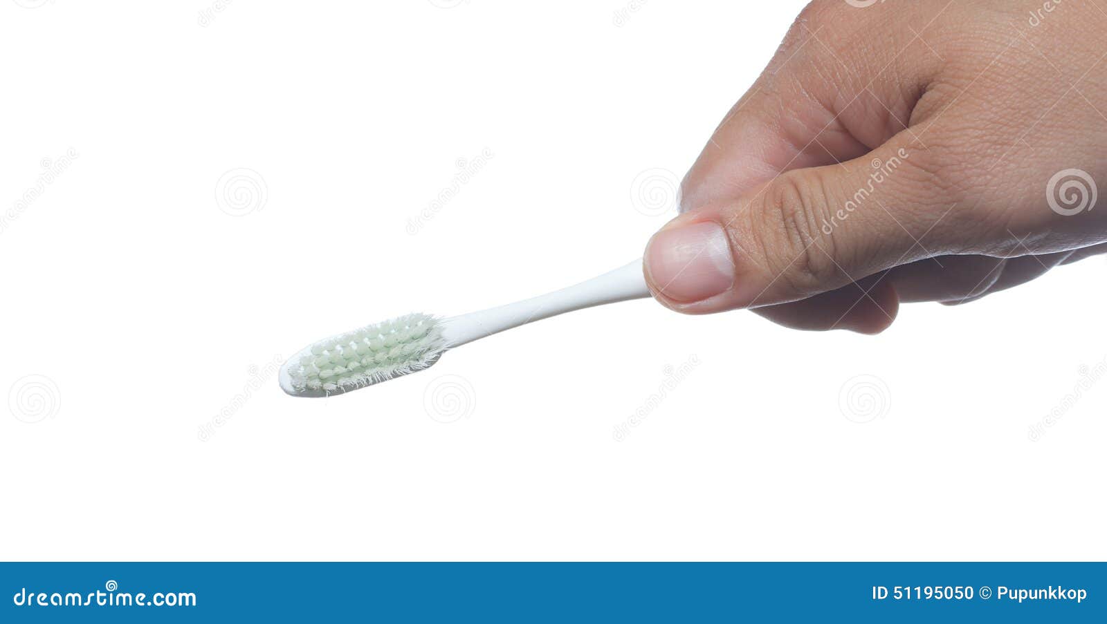 Hand holding toothbrush stock photo. Image of human, body 51195050