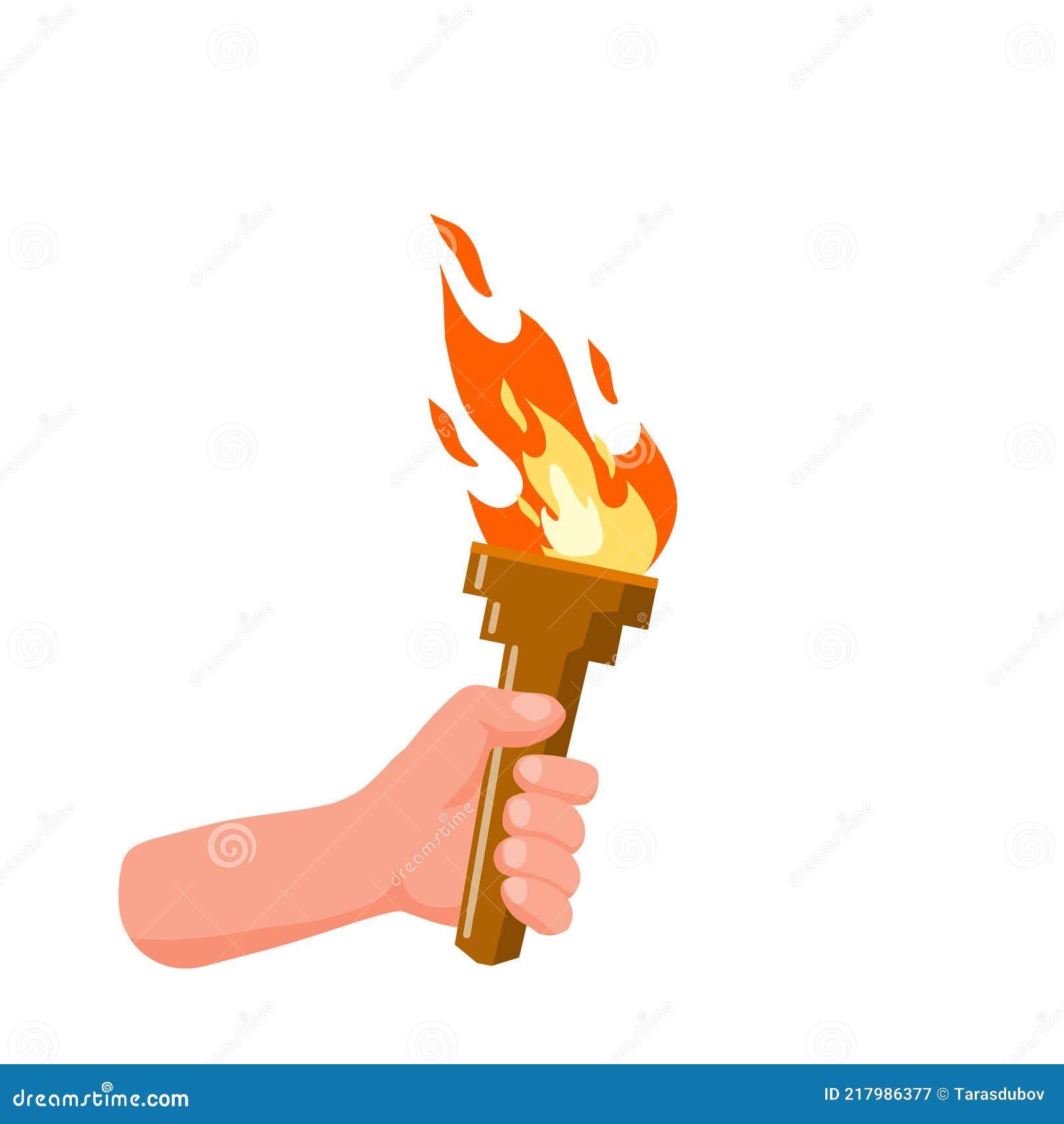 Olympic Torch Clipart With Hand