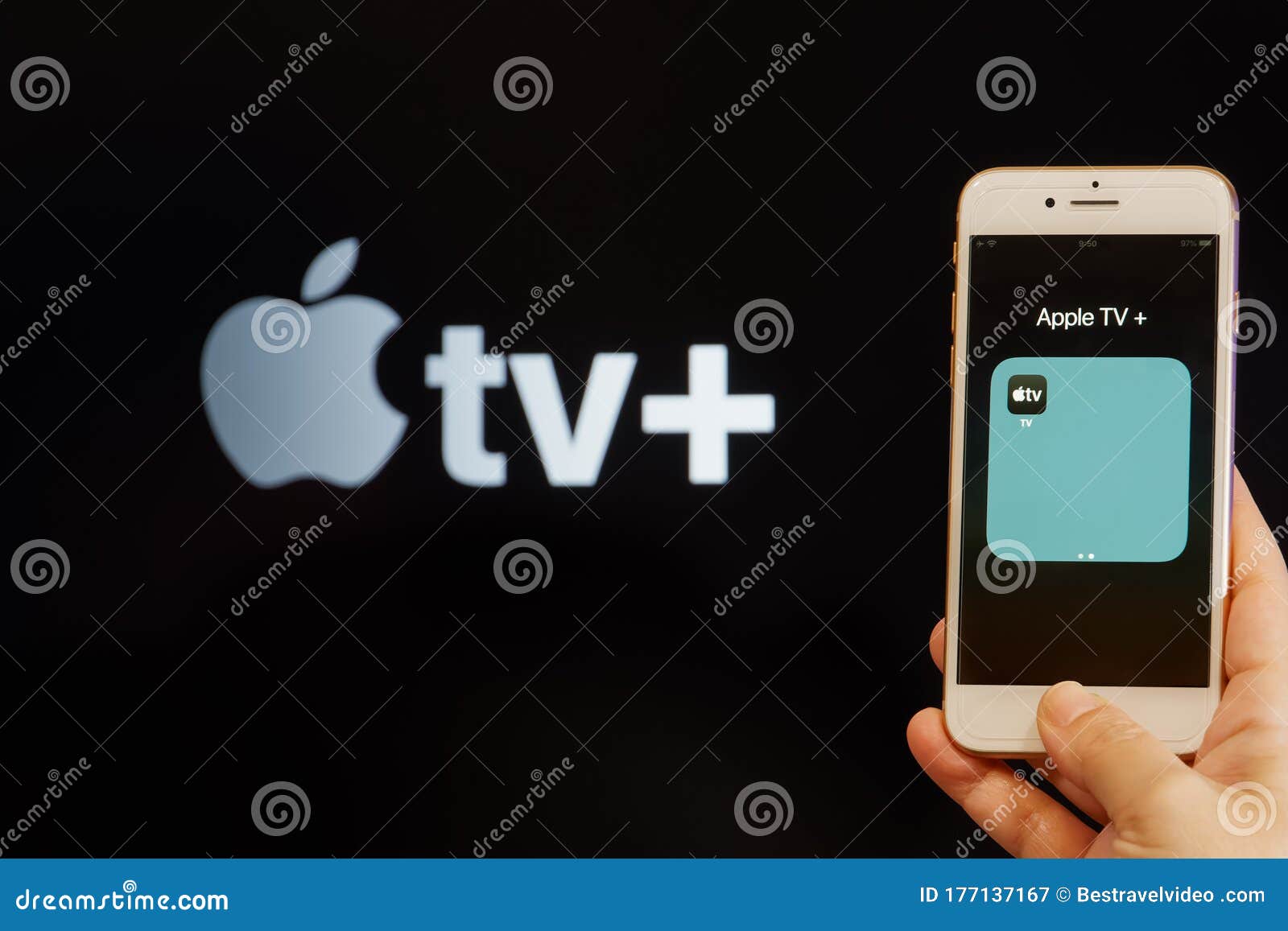 Apple Streaming Service VoD Content Provider Concept
