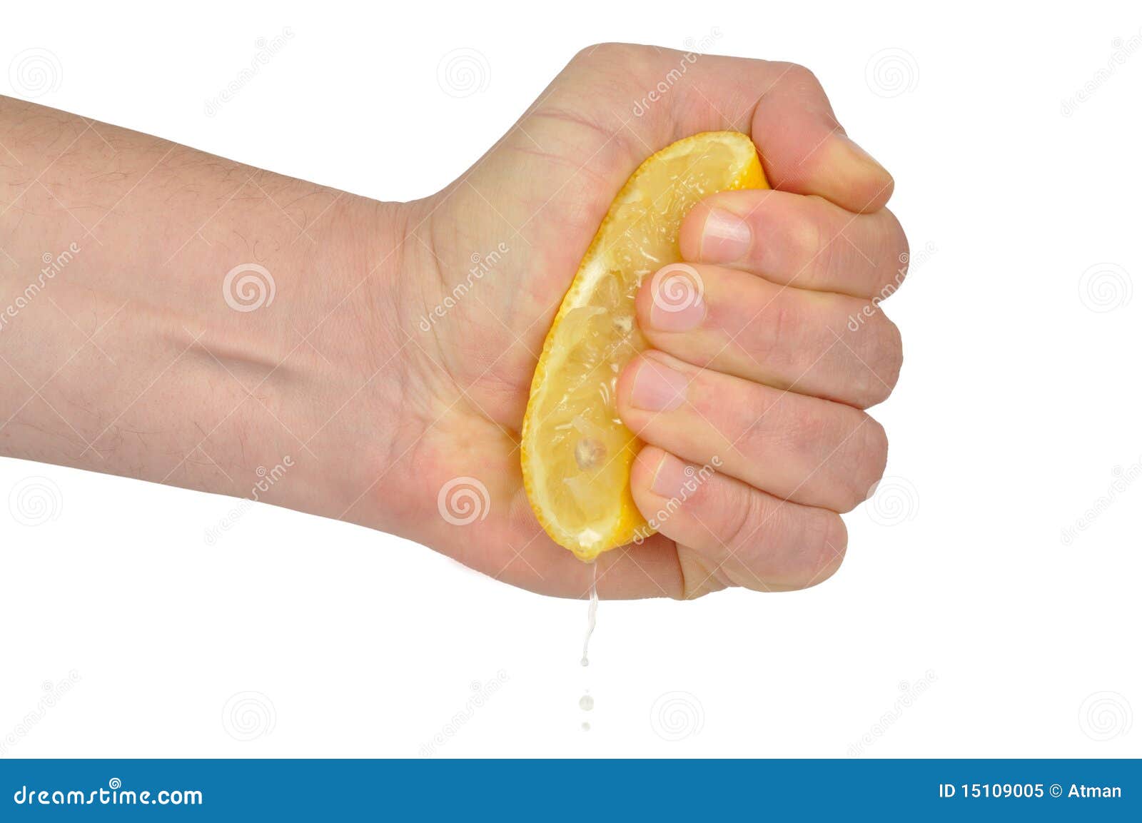 Hand with Lemon stock image. Image of juice, squeeze 15109005