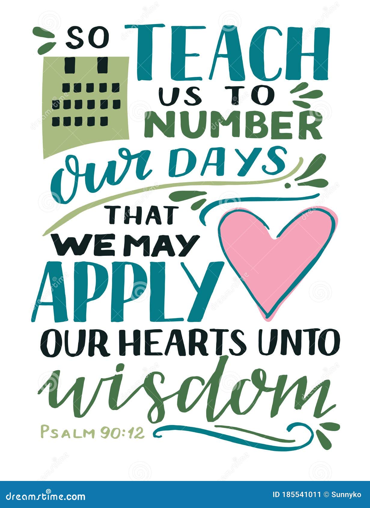 Number Our Days {Poster} Number Our Days {Poster}
