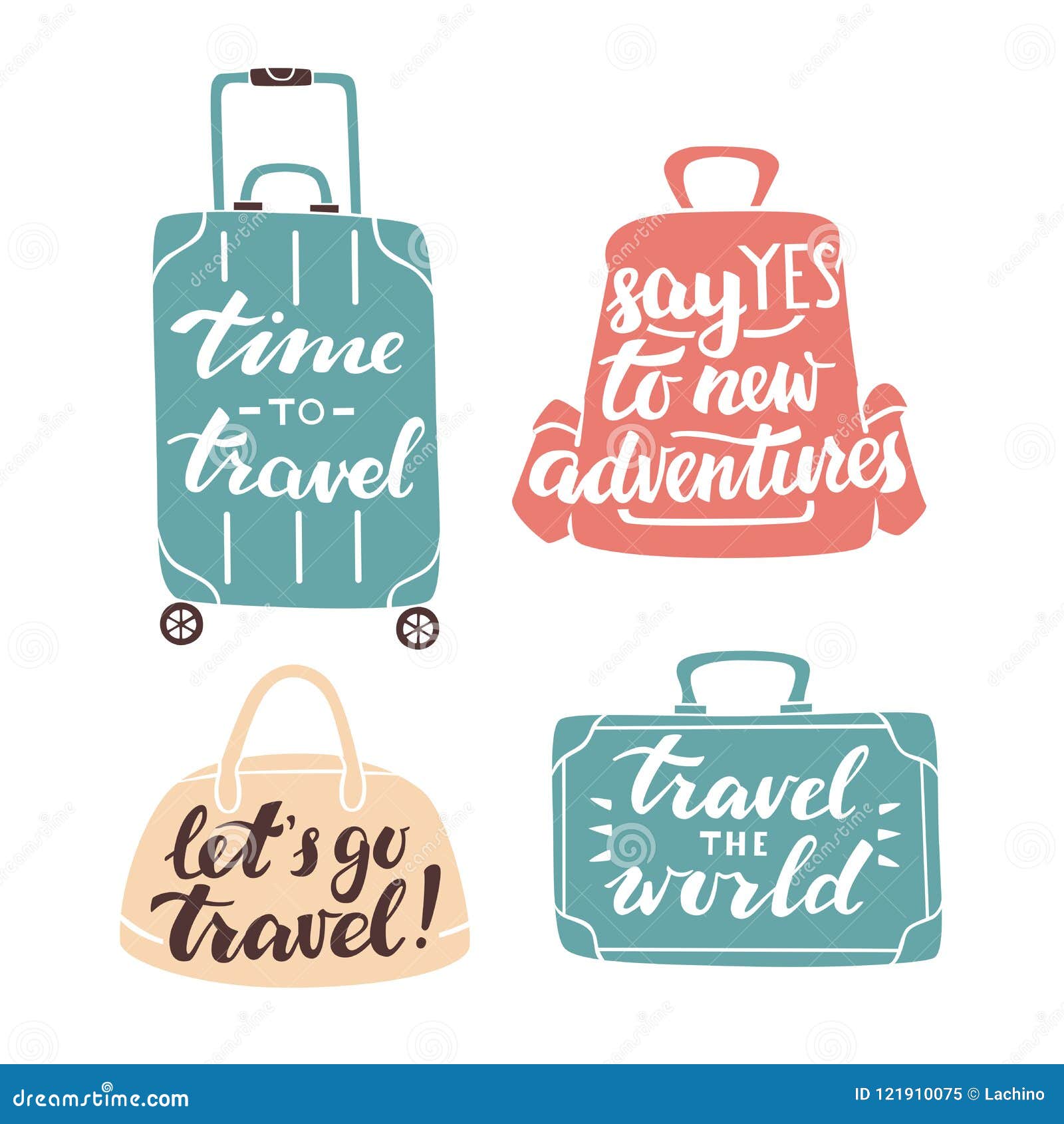 Download Hand Drawn Quote About Travel And Adventure. Handlettering ...