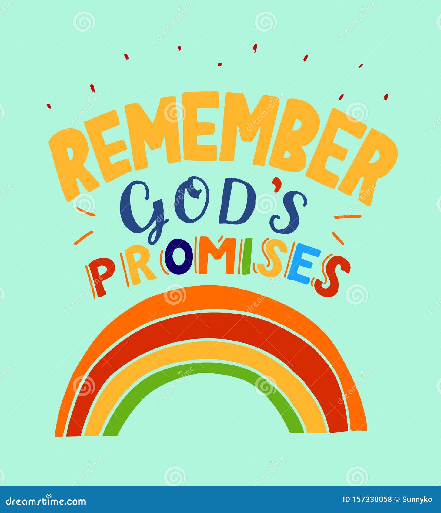 hand lettering remember god s promises biblical background christian poster new testament card scripture print graphics hand 157330058