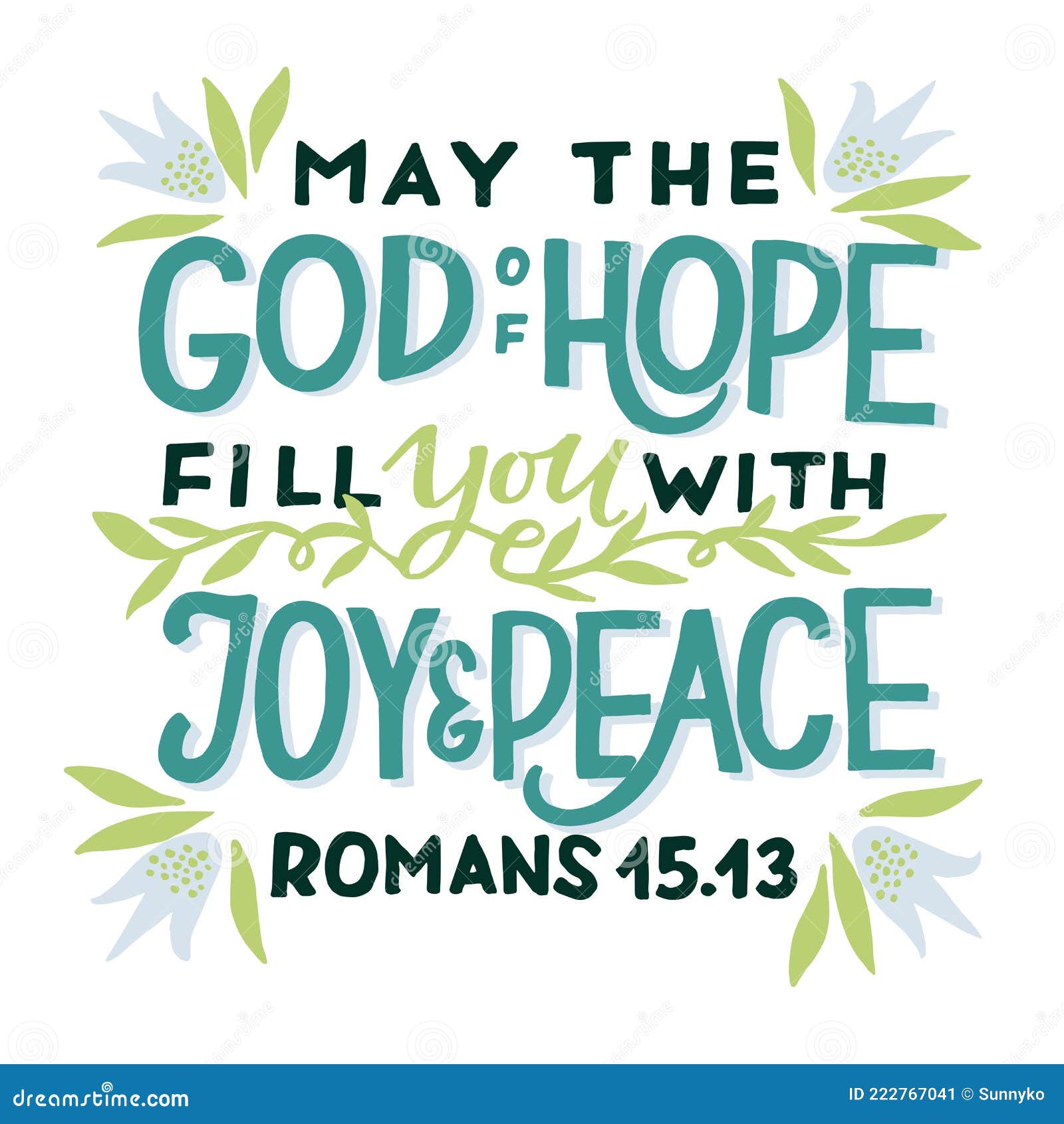 scripture on hope and joy clipart