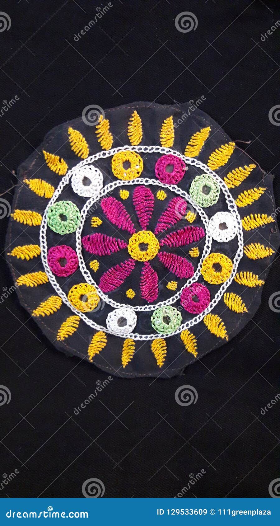 Hand made art stock image. Image of cloth, hand, beautiful 129533609