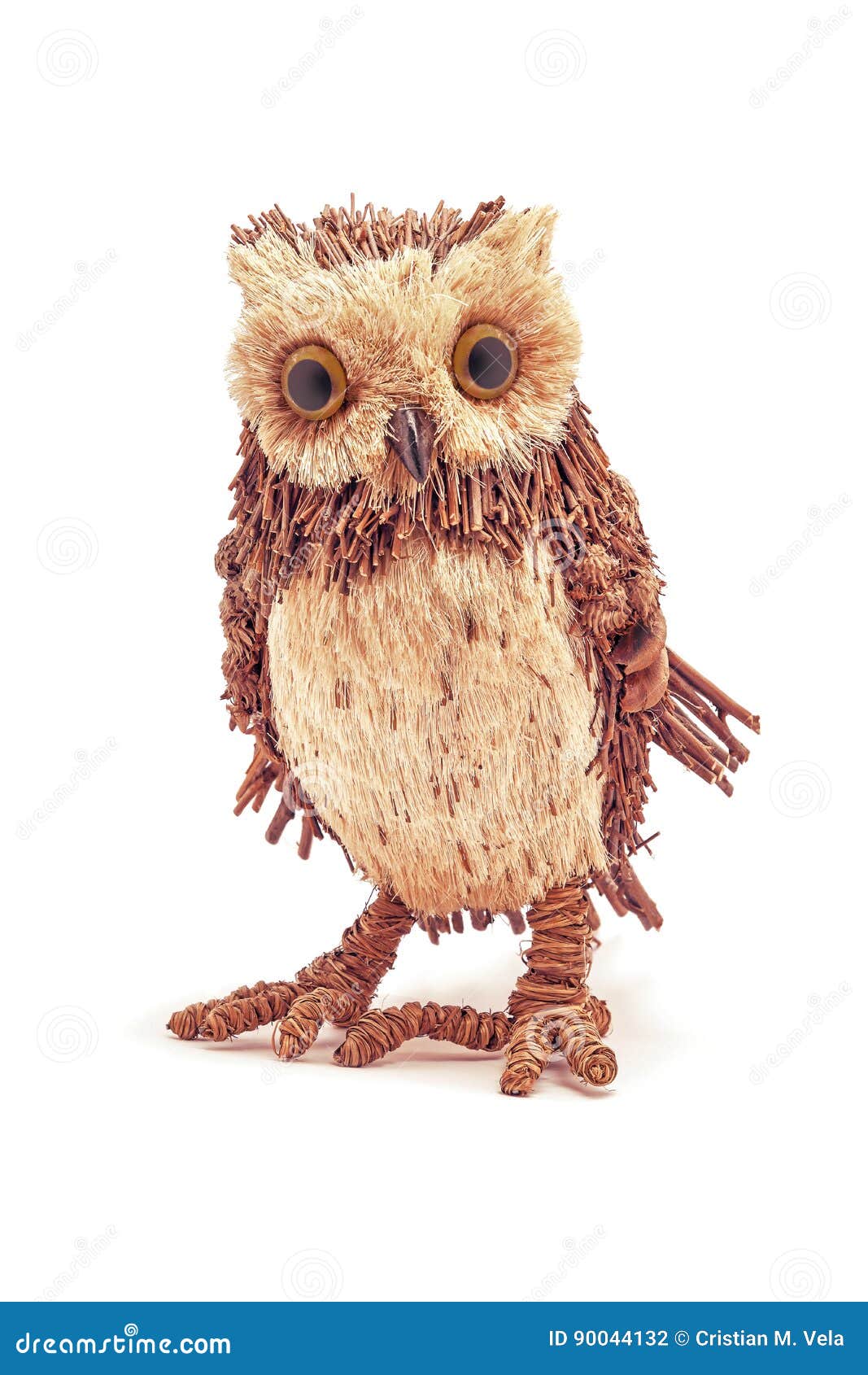 Hand made straw owl stock photo. Image of handmade, sticks 90044132