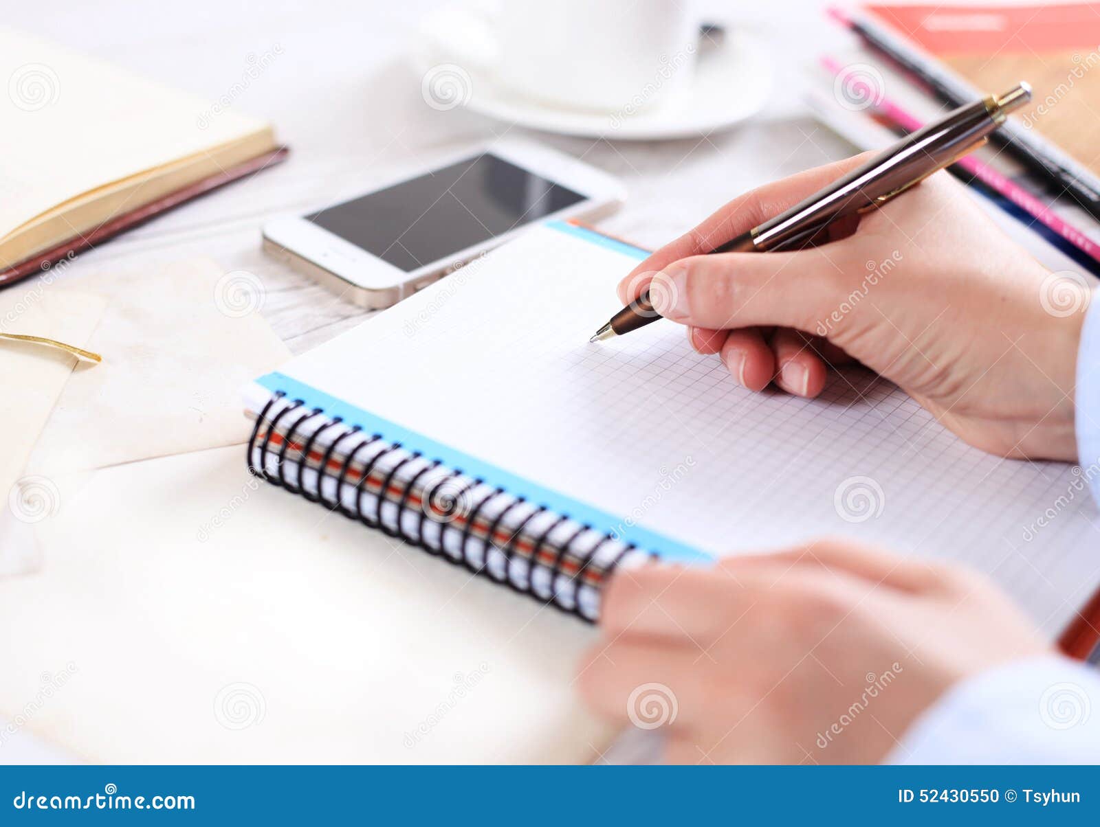 Hand Makes A Note Stock Photo Image Of Hand Paperwork 52430550 hand-makes-a-note-stock-photo-image-of-hand-paperwork-52430550