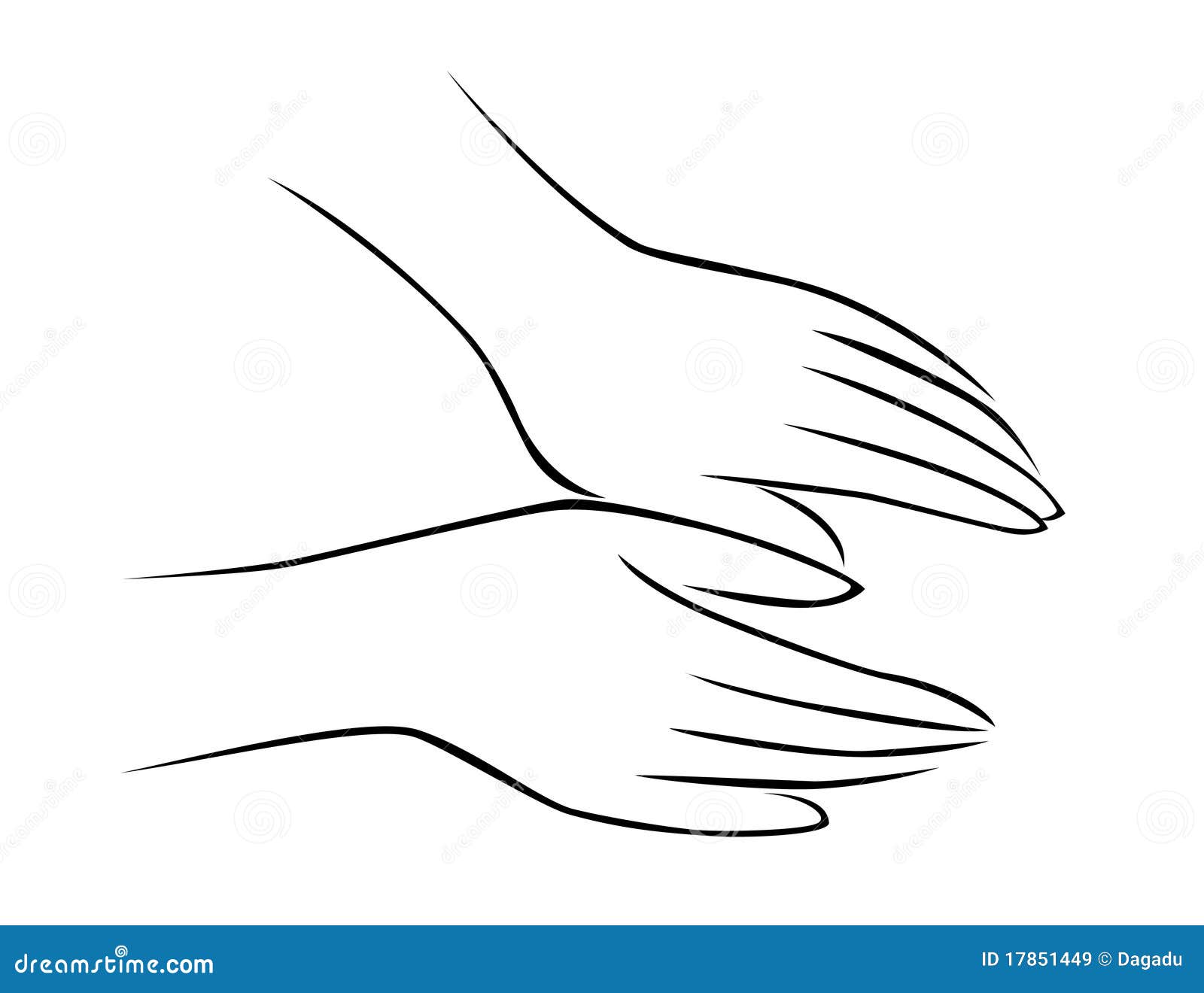 Hand Massage Stock Vector Illustration Of Aromatherapy 17851449