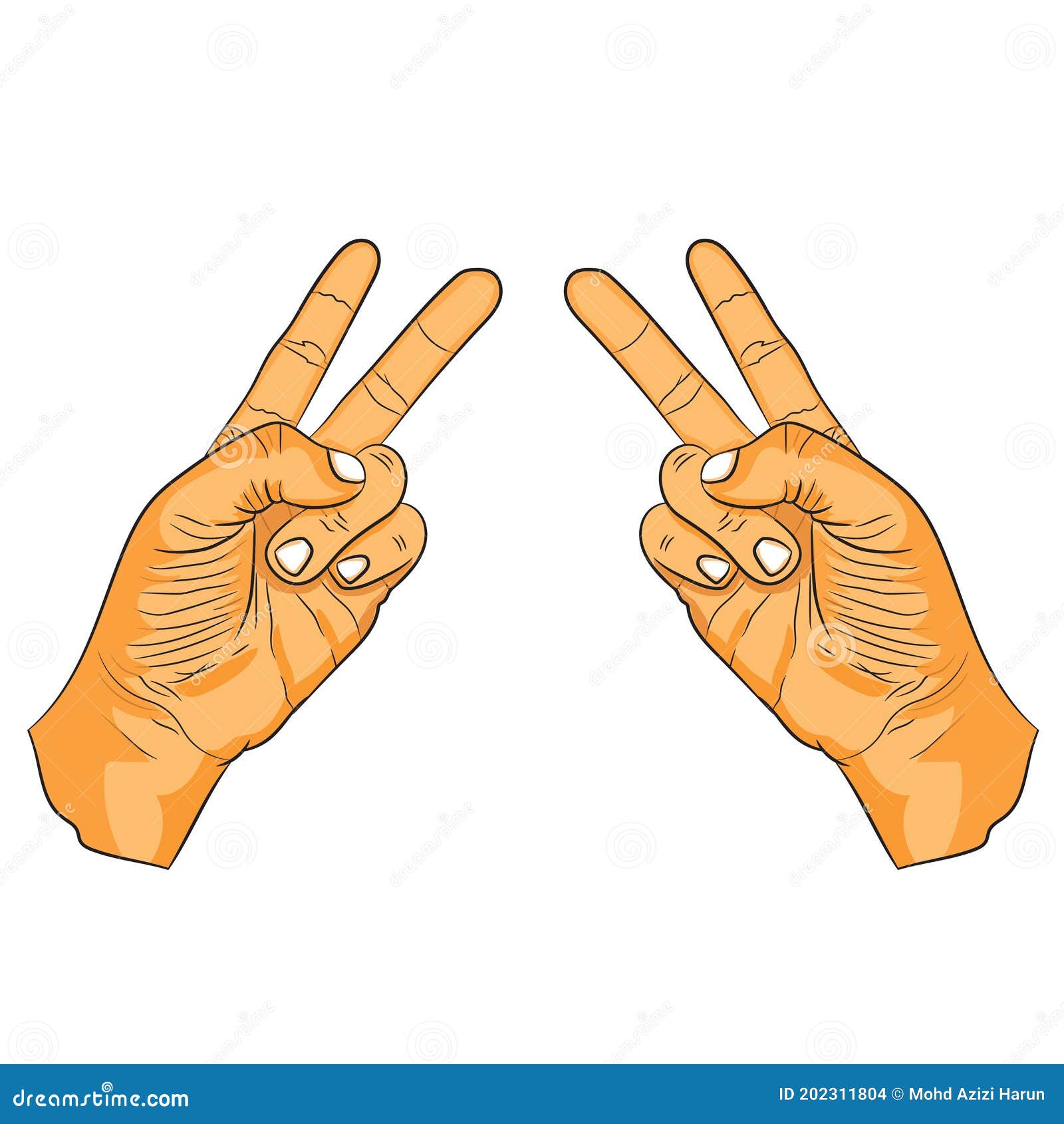 Symbol für Verbandszeug mit voller Hand. Cartoon der vollen Hand
