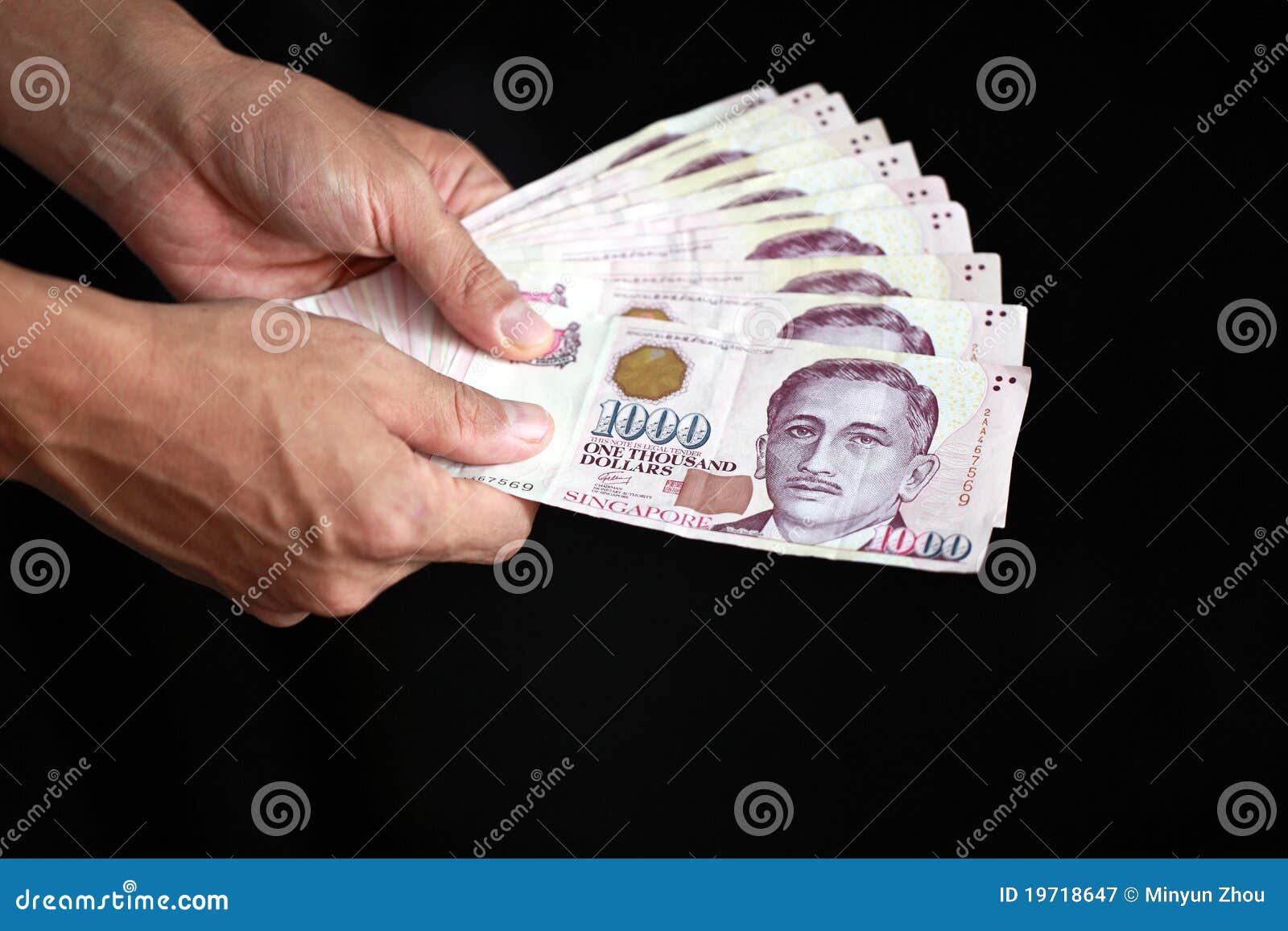 Hand with money stock image. Image of donate, financial - 19718647