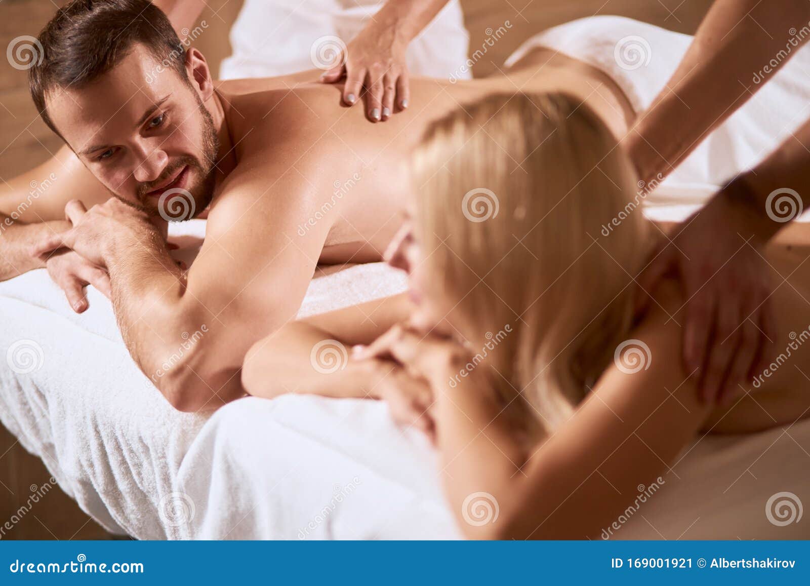 Hand Oil Massage in Spa Salon Stock Image