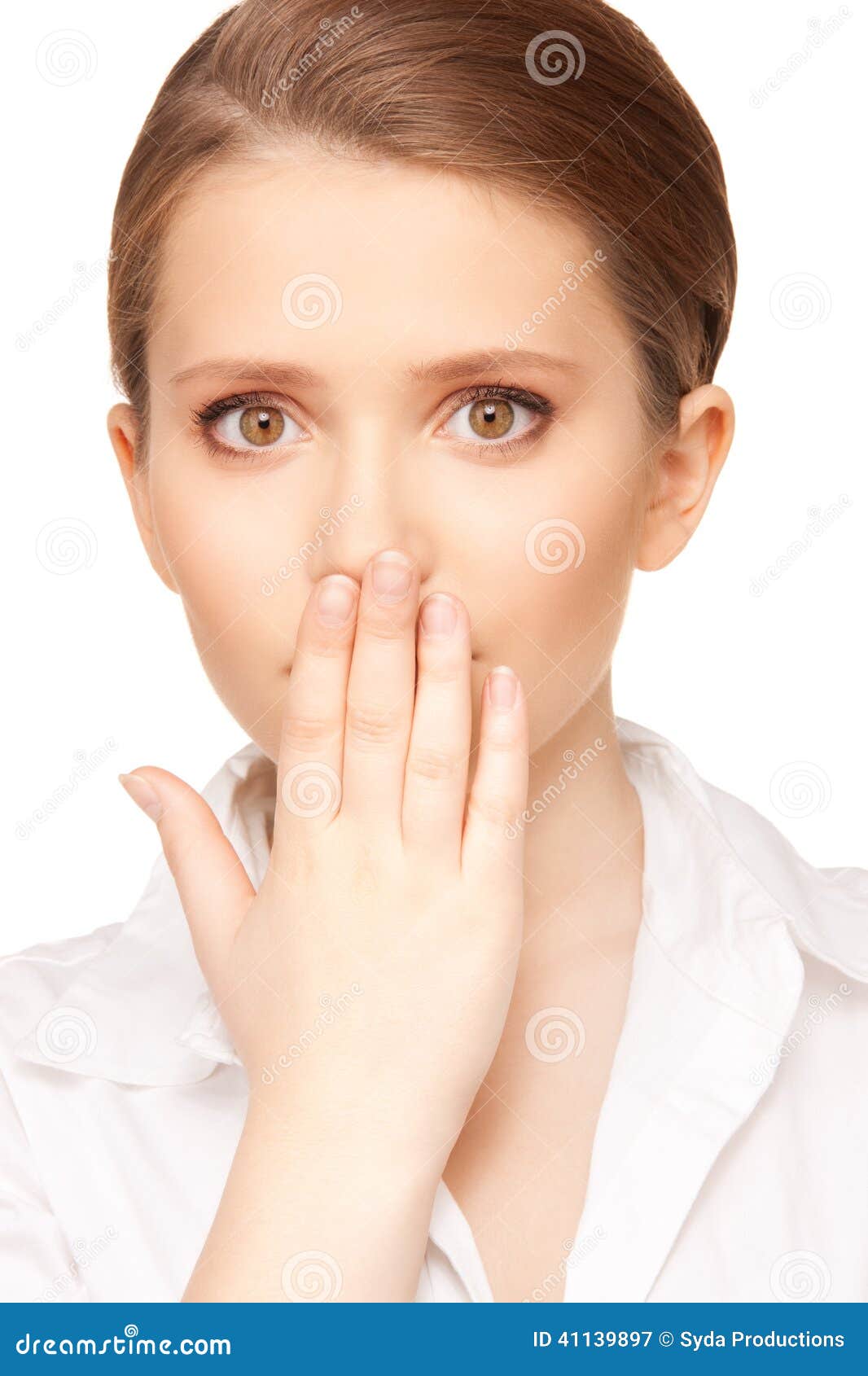 screenit hand over nose mouth