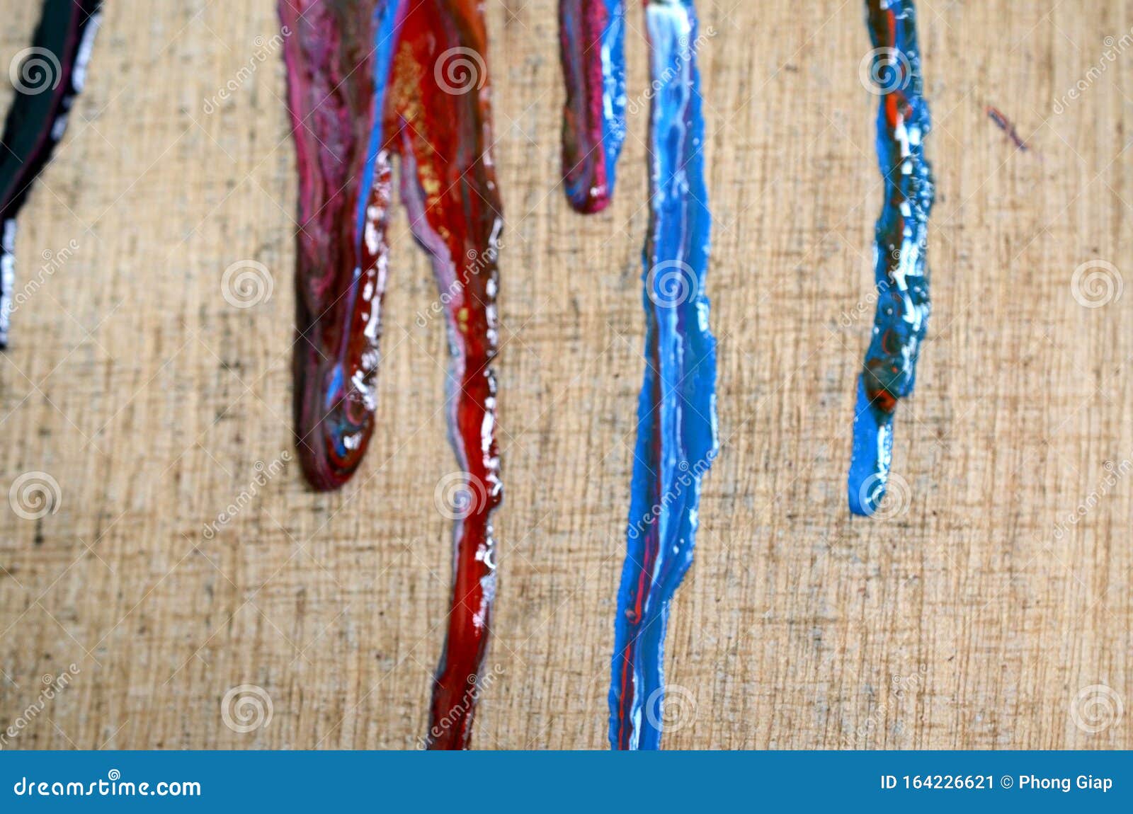 Hand Painted Abstract Background. Palette, Creative. Stock Image