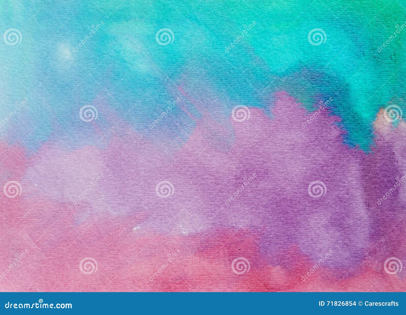 Hand Painted Abstract Watercolor Texture Blue Purple And ...