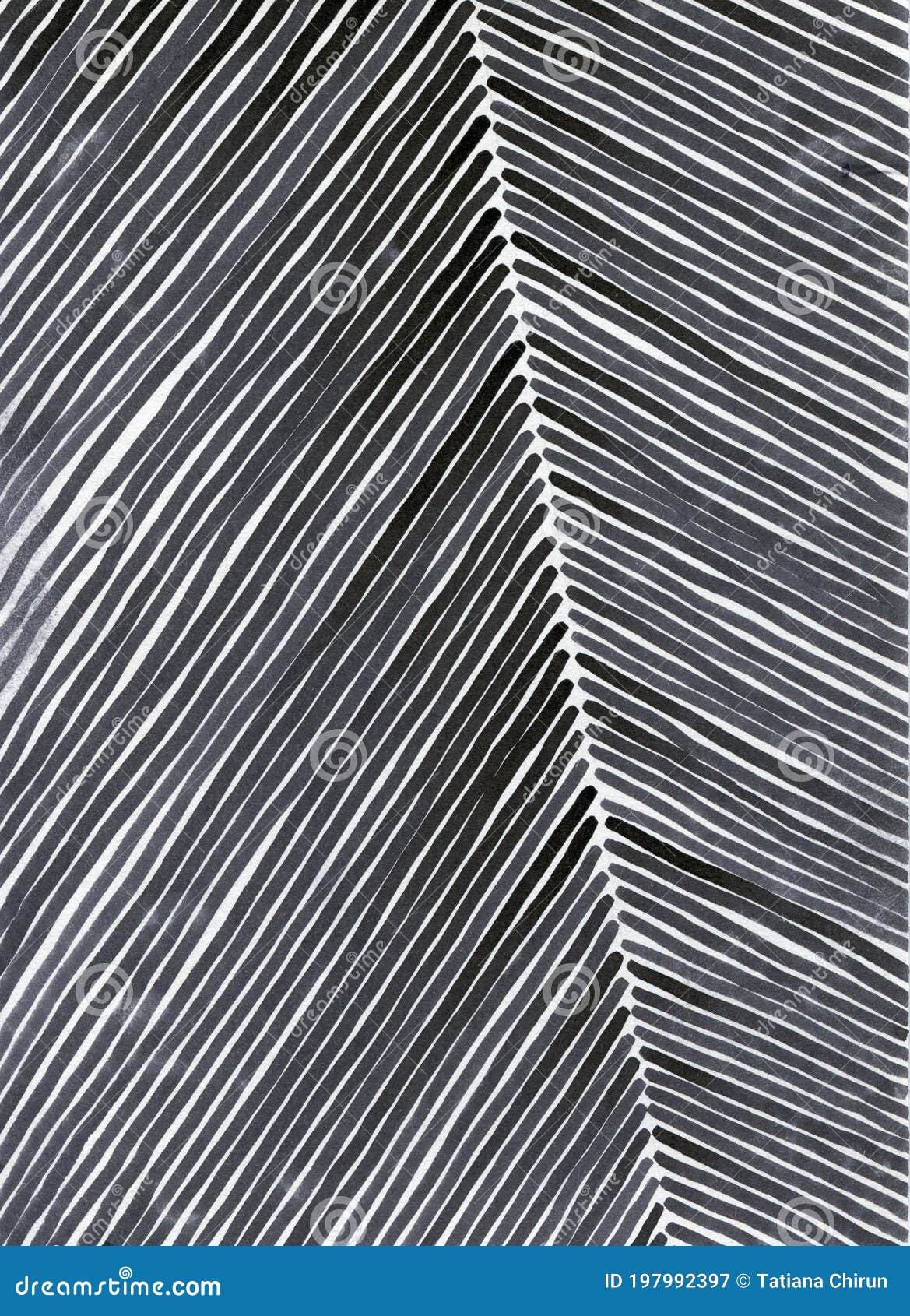 hand painted asymmetrical ink decorative abstract texture on paper