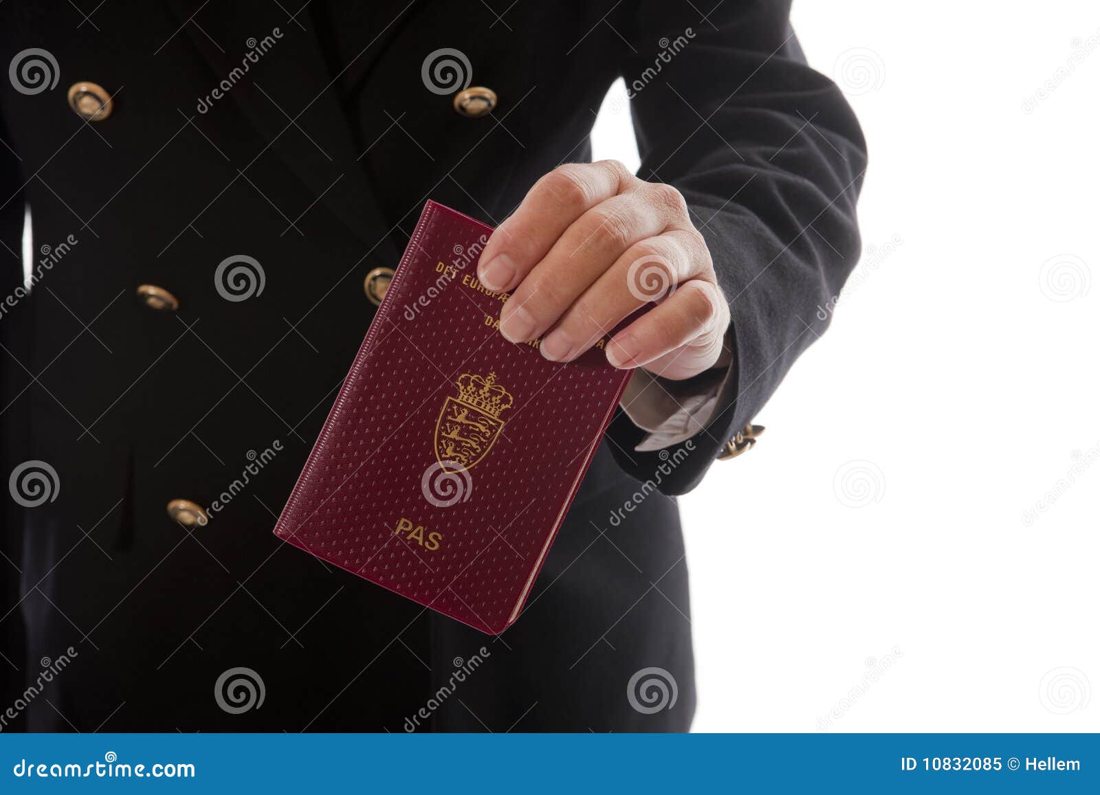 Hand Passport Handing Over Stock Image Image of girl, entry 10832085
