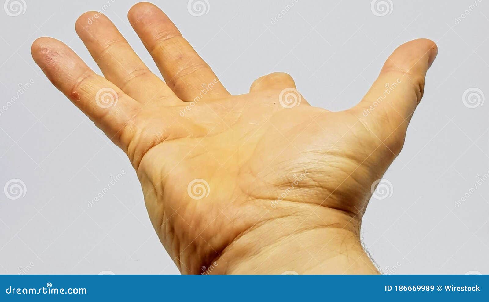Missing You Finger Message RoyaltyFree Stock Image