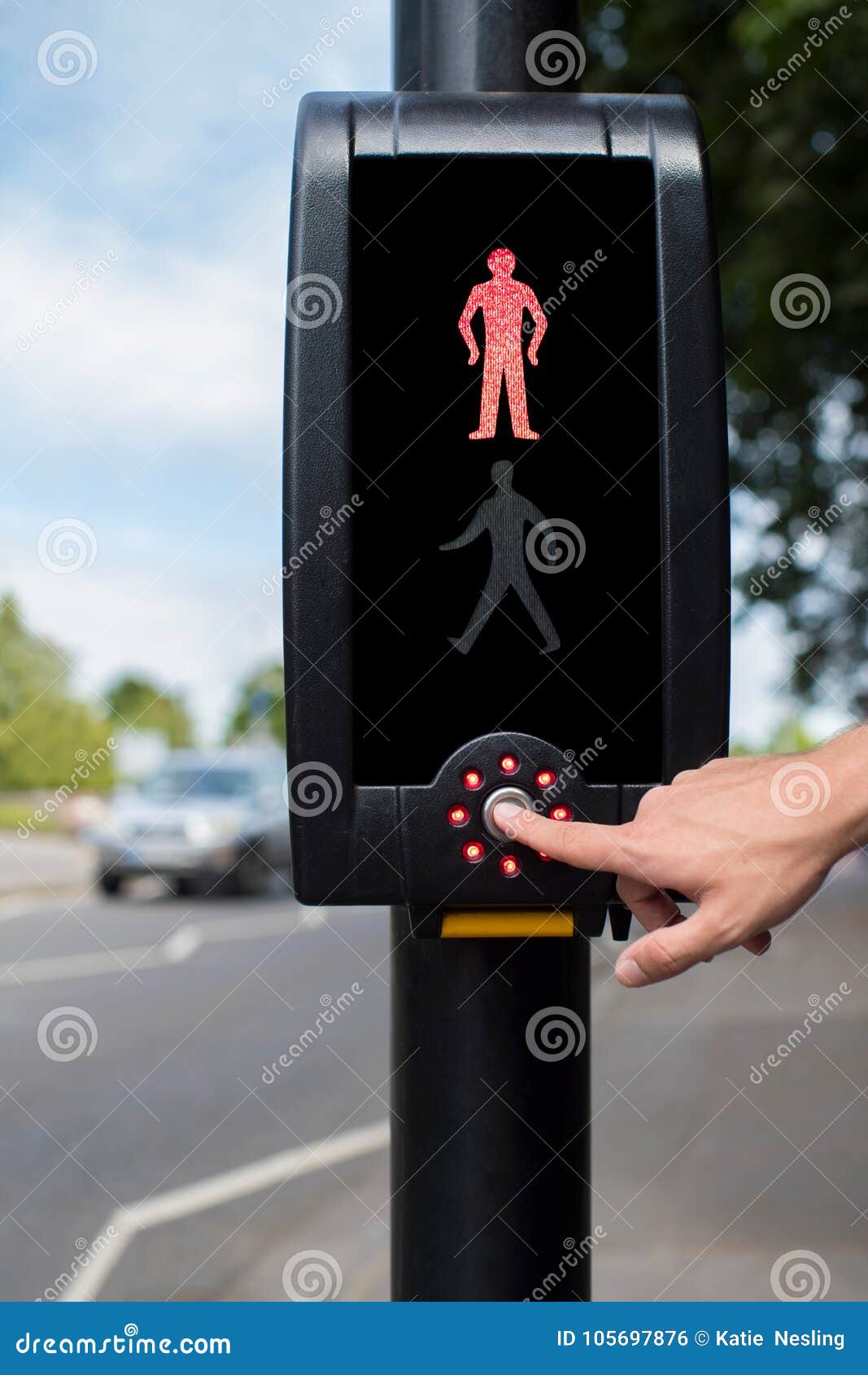 Pressing That Pedestrian Button