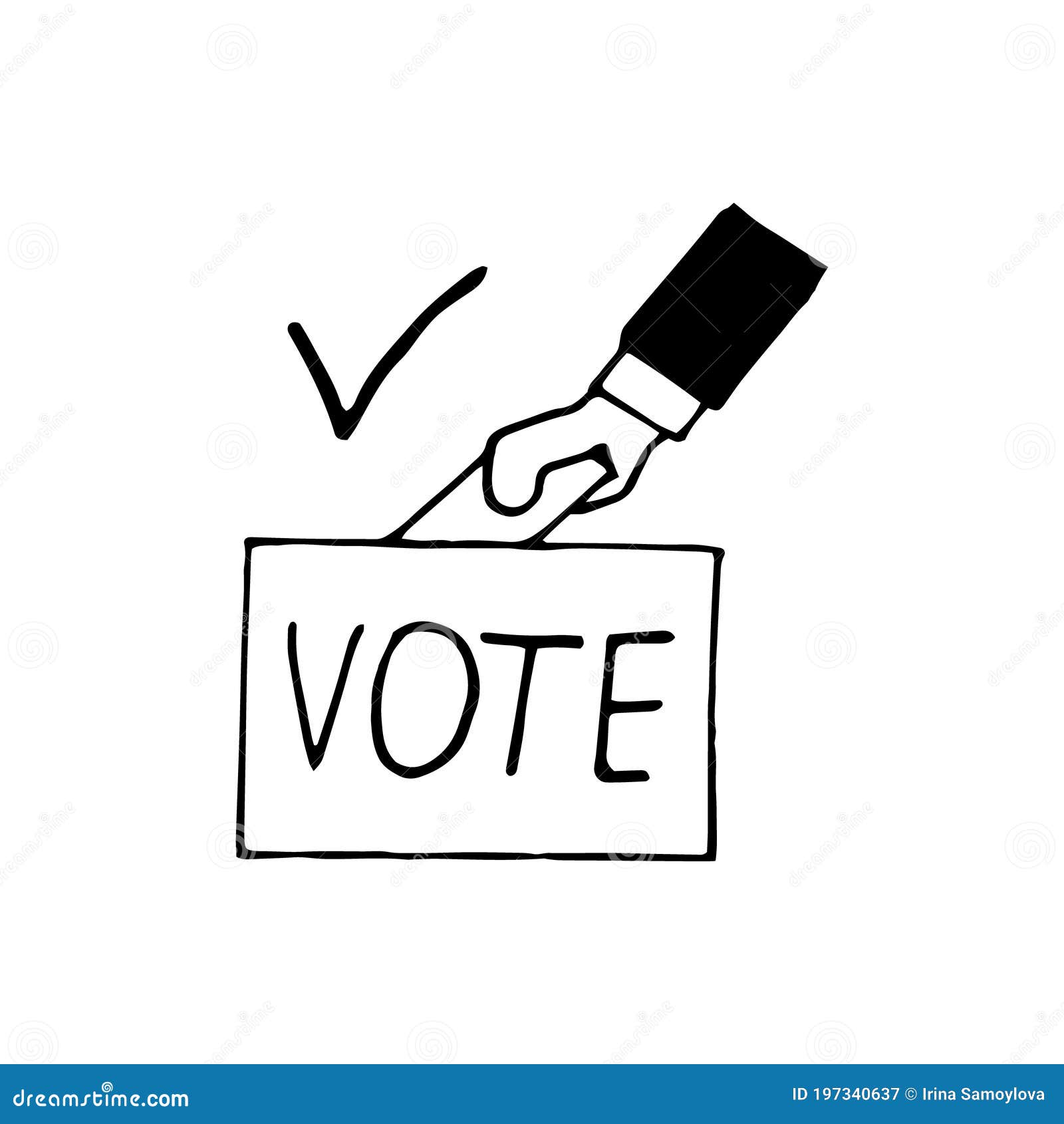 Vote Sketch Images  Browse 18 Stock Photos Vectors and Video  Adobe  Stock