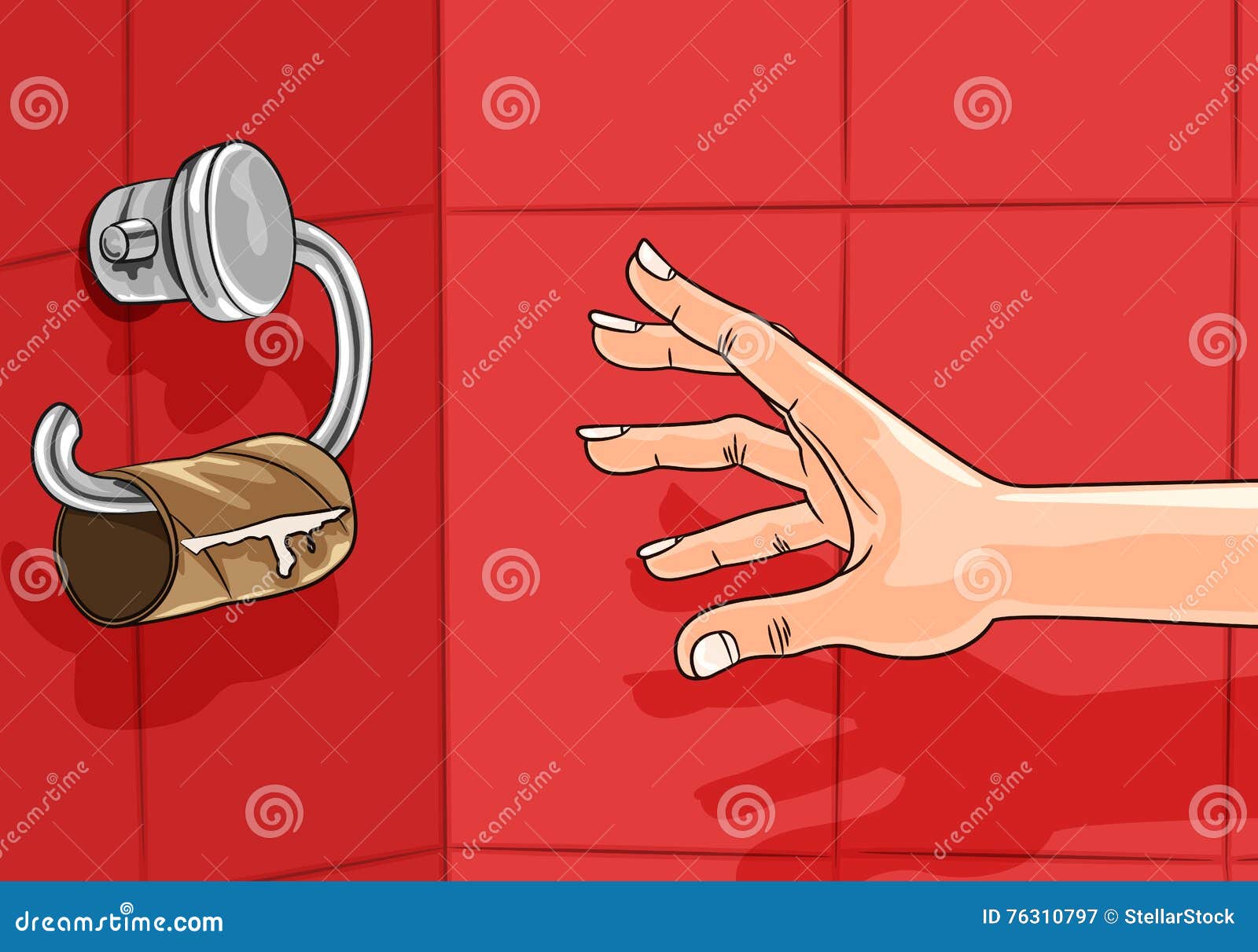 Bezeugen aufbleiben Hand empty toilet paper roll clipart Etablierte