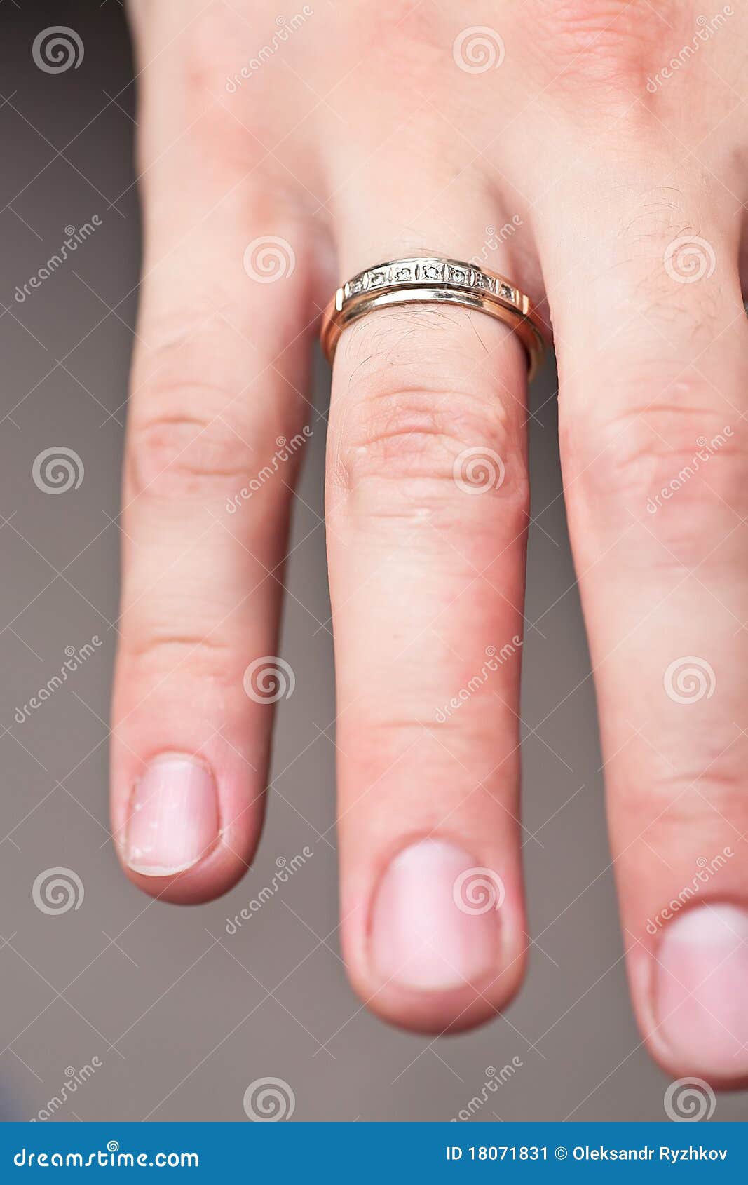 Hand with Ring on the Fingers Stock Image Image of finger, party
