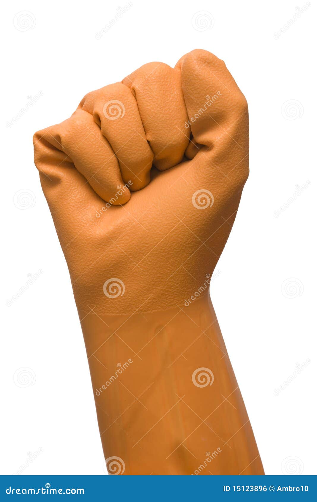 Hand with rubber glove stock photo. Image of glove, fingers 15123896