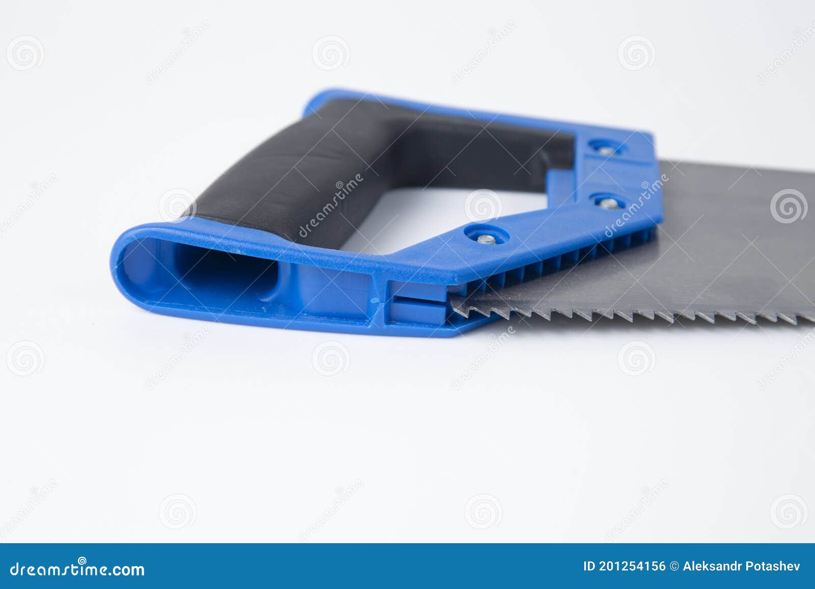 Hand Saw for Cutting Wood on a White Background Stock Photo Image of
