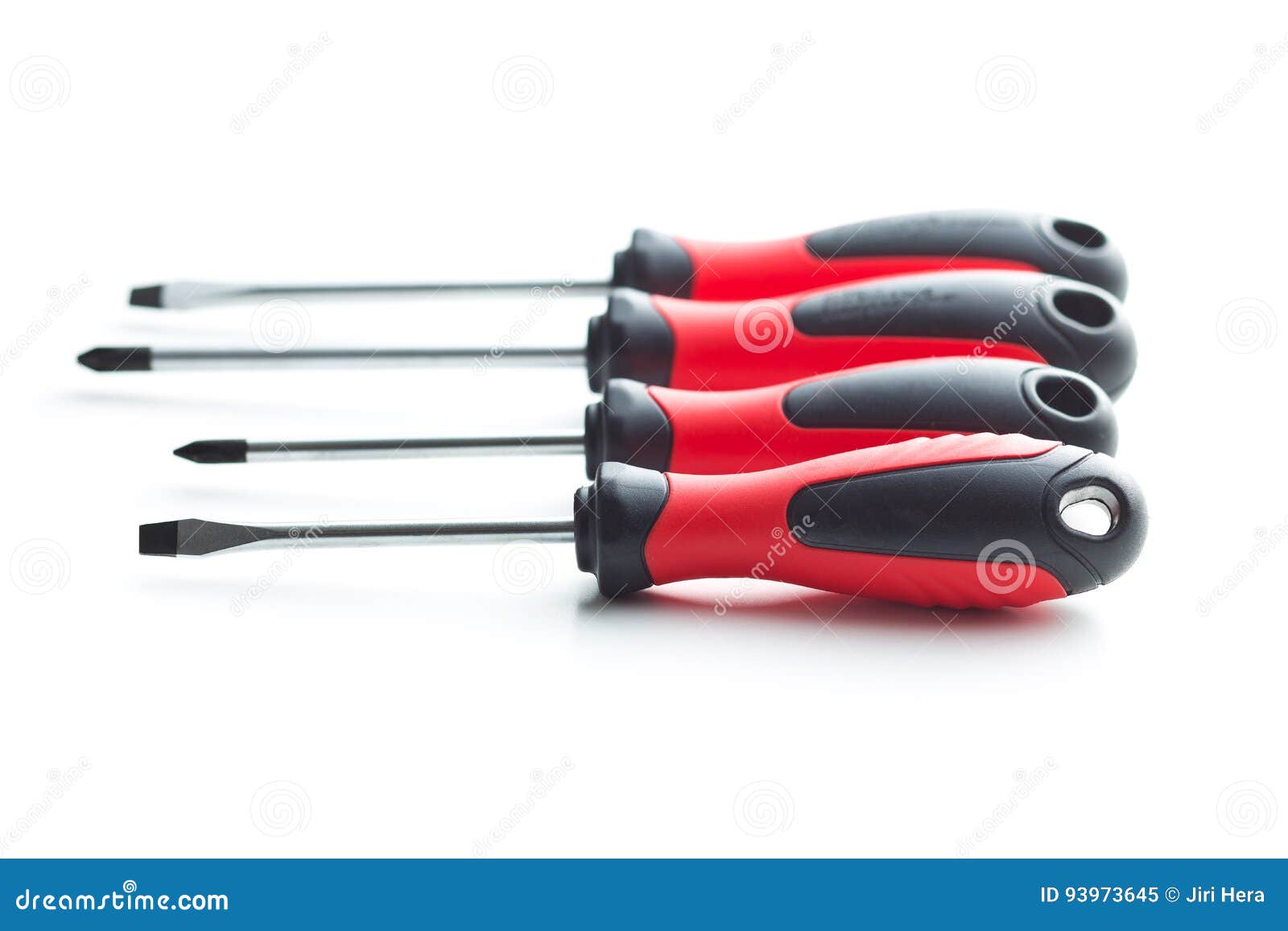The hand screwdrivers. stock image. Image of isolated 93973645