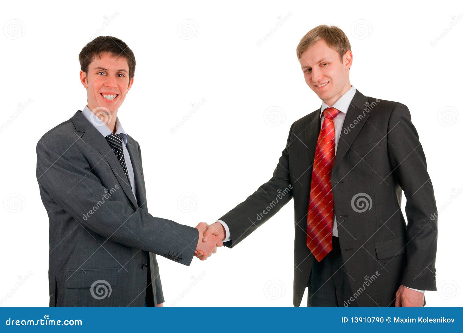 Hand Shake of Two Men of Businessmen Stock Photo Image of businessman