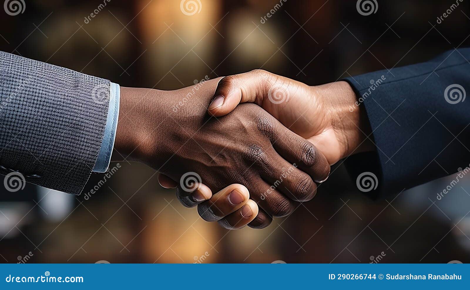 hand shaking photo in blurred background