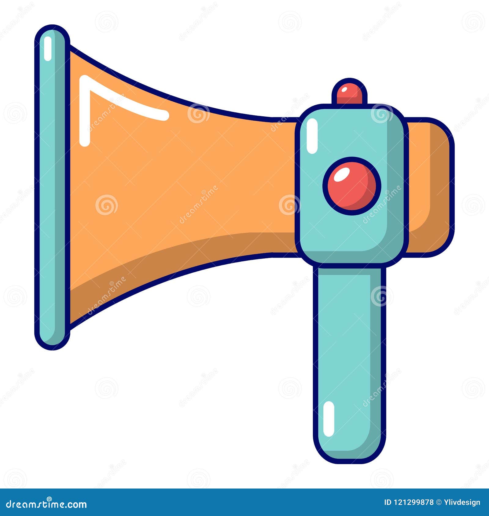 hand speaker vector