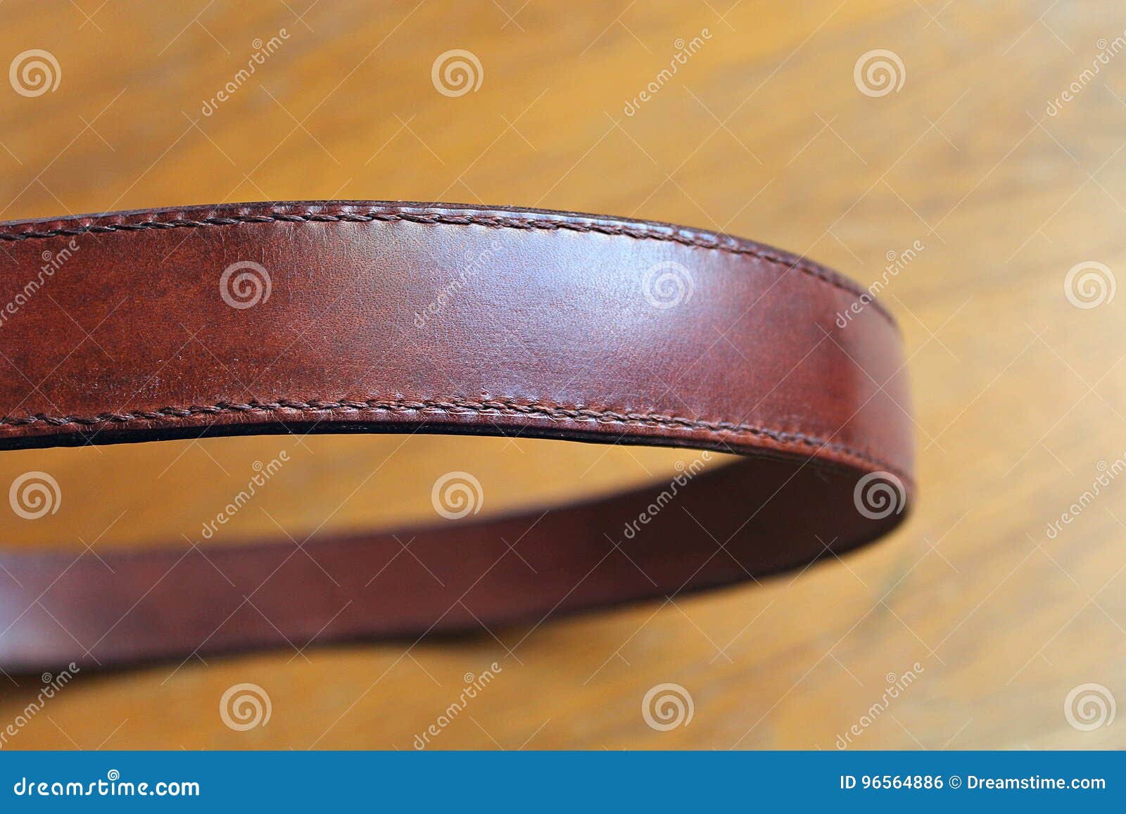 Handstitched leather belt stock photo. Image of clothes 96564886