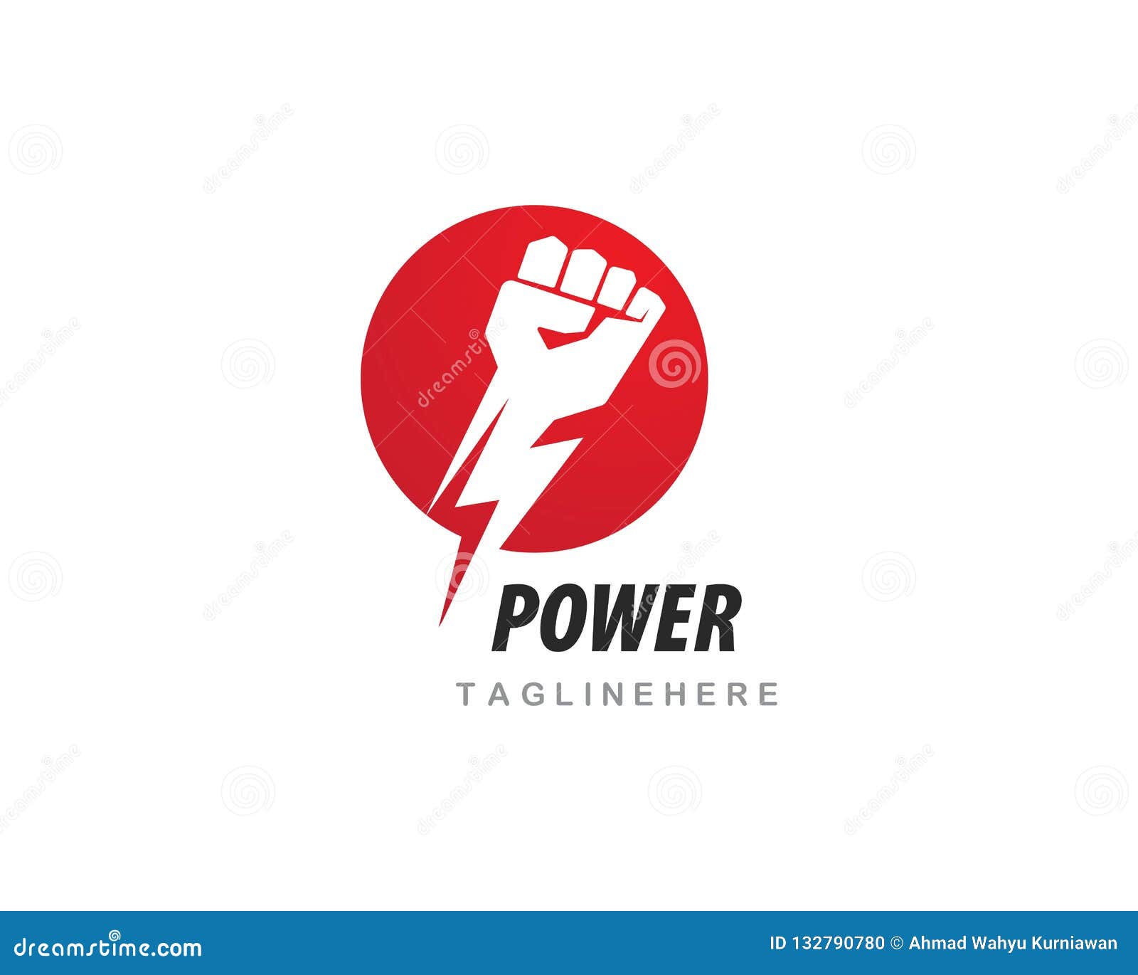 Hand strong vector stock vector. Illustration of fist - 132790780