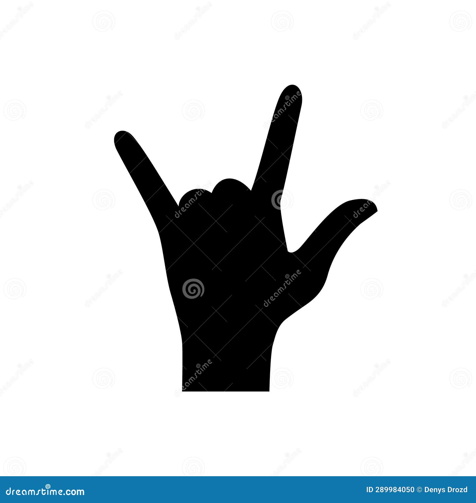 Hand Symbol Icon Vector. Hand Illustration Sign. Symbol Shown by the