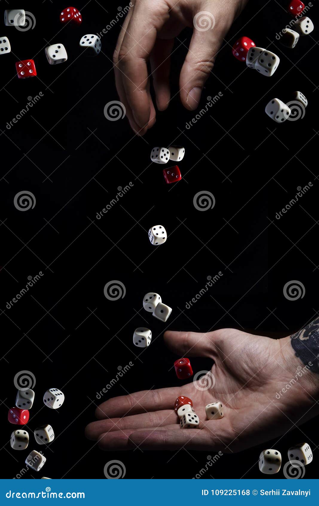 The Hand Throws Dice, the Hand Catches Dice, the Concept of Chance