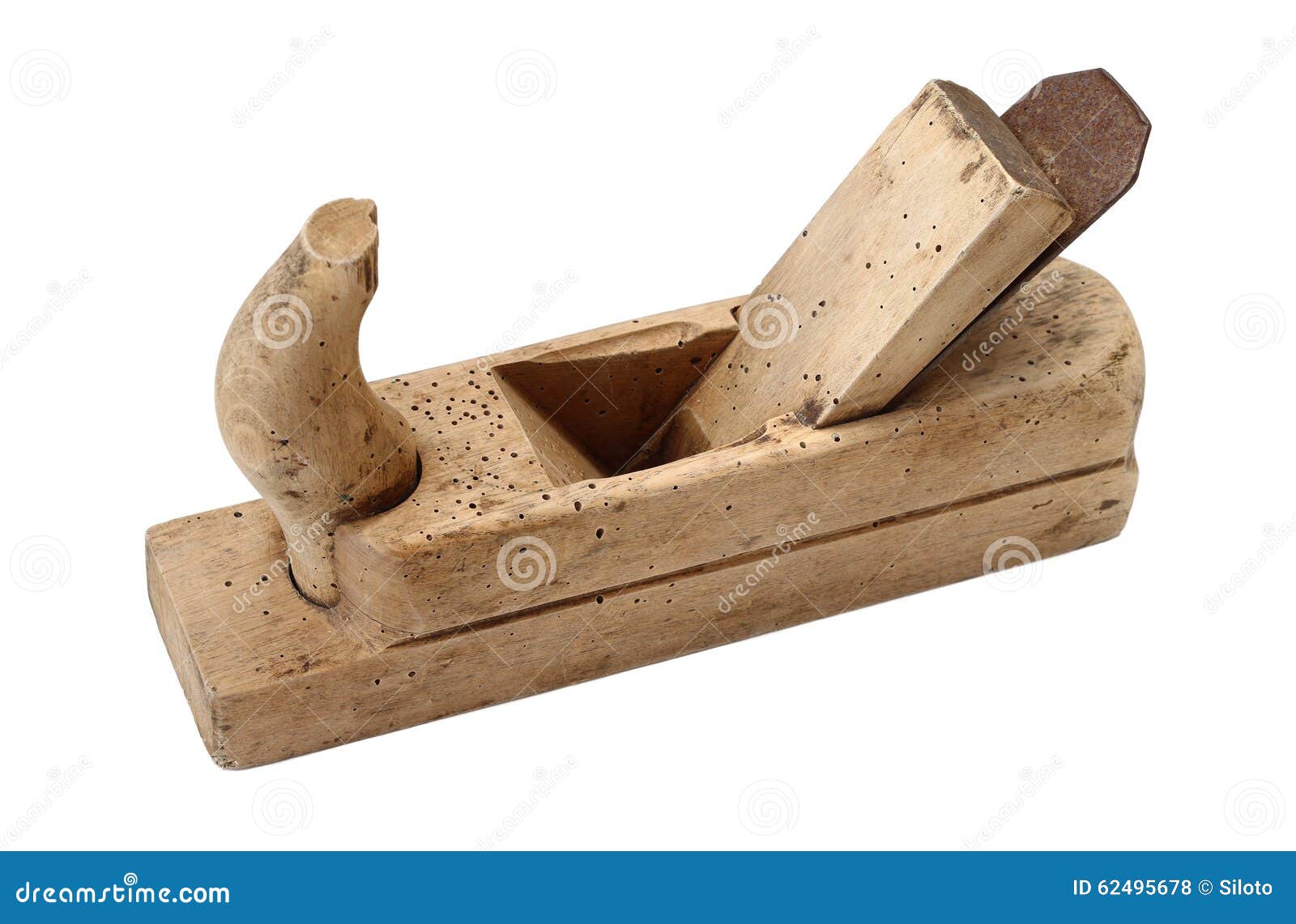 Hand Tool Old Wood Planer Stock Photo Image of used, woodwork 62495678