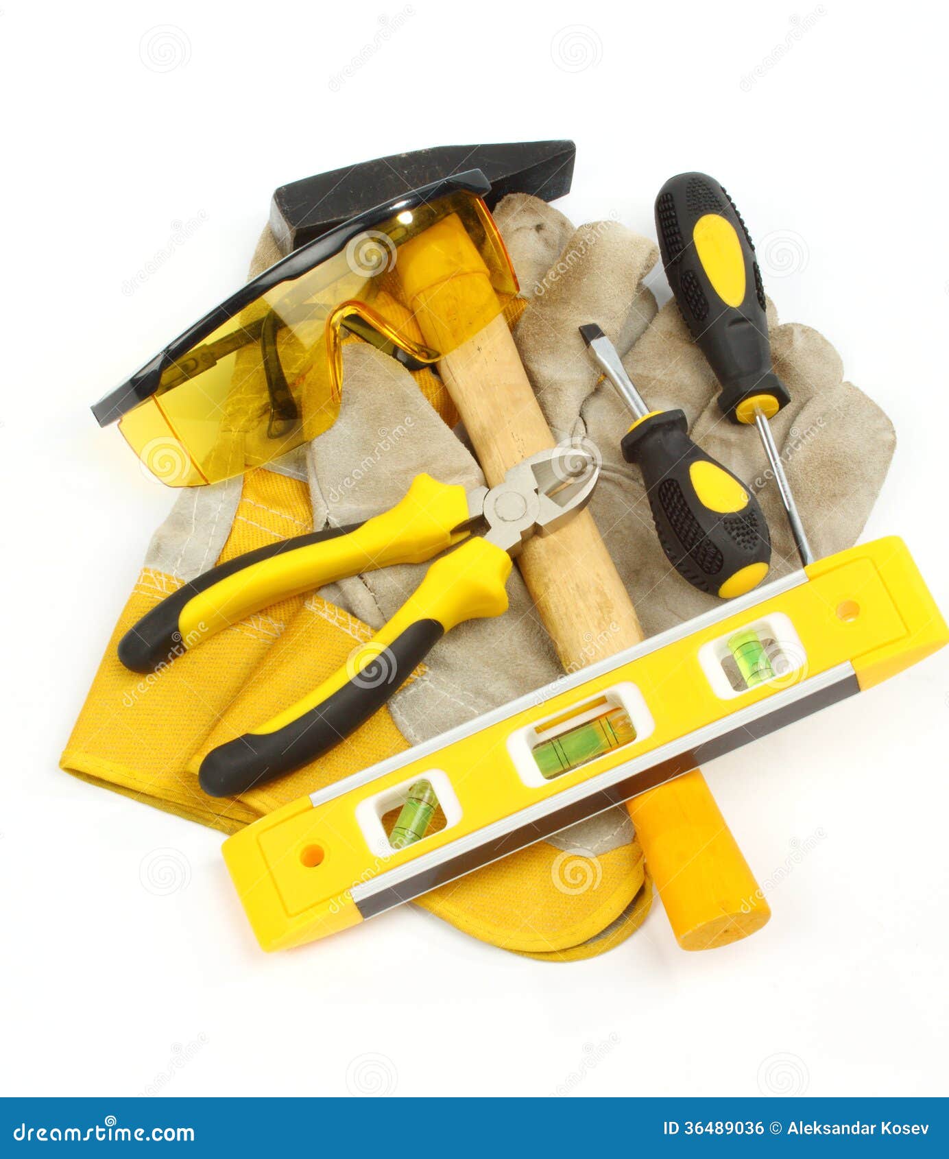 Hand tools stock photo. Image of tool, pliers, house 36489036