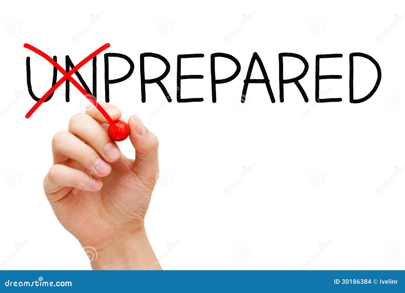 prepared not unprepared