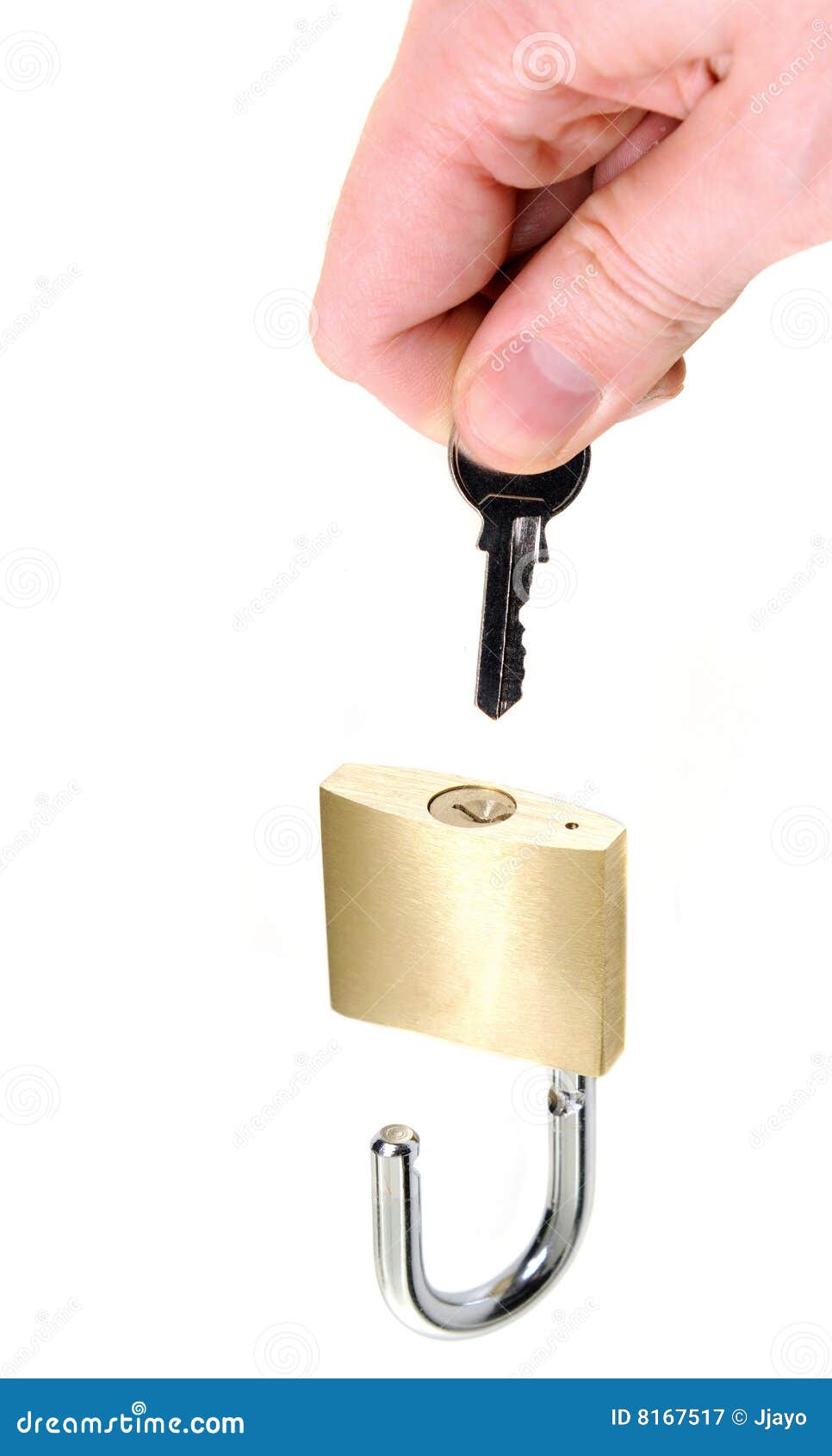 Hand unlocking padlock stock image. Image of retro, background 8167517