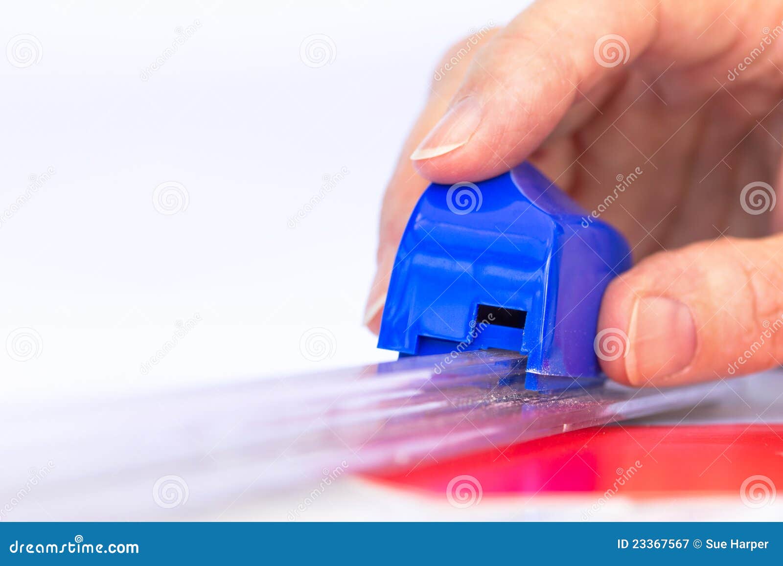 Hand Using Craft Paper Cutter Stock Image - Image of trim, supplies:  23367567